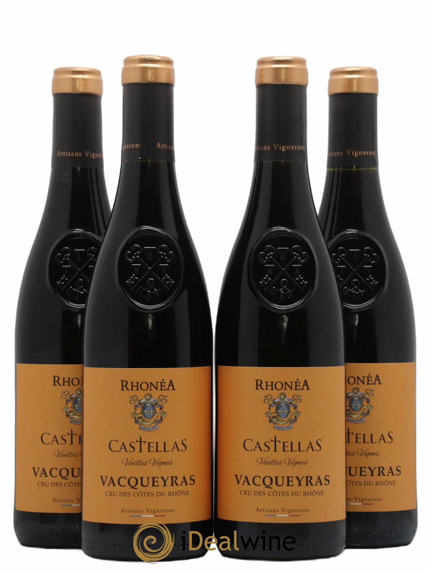 Vacqueyras Vieilles Vignes Castellas 2020 - Posten von 4 Flaschen - 0
