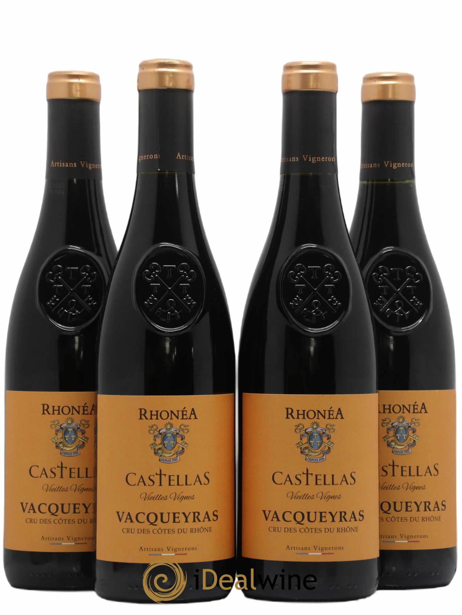 Vacqueyras Vieilles Vignes Castellas 2020 - Posten von 4 Flaschen - 0