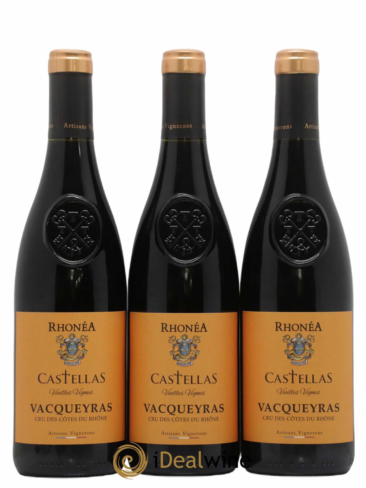 Vacqueyras Vieilles Vignes Castellas 2020 - Posten von 3 Flaschen - 0