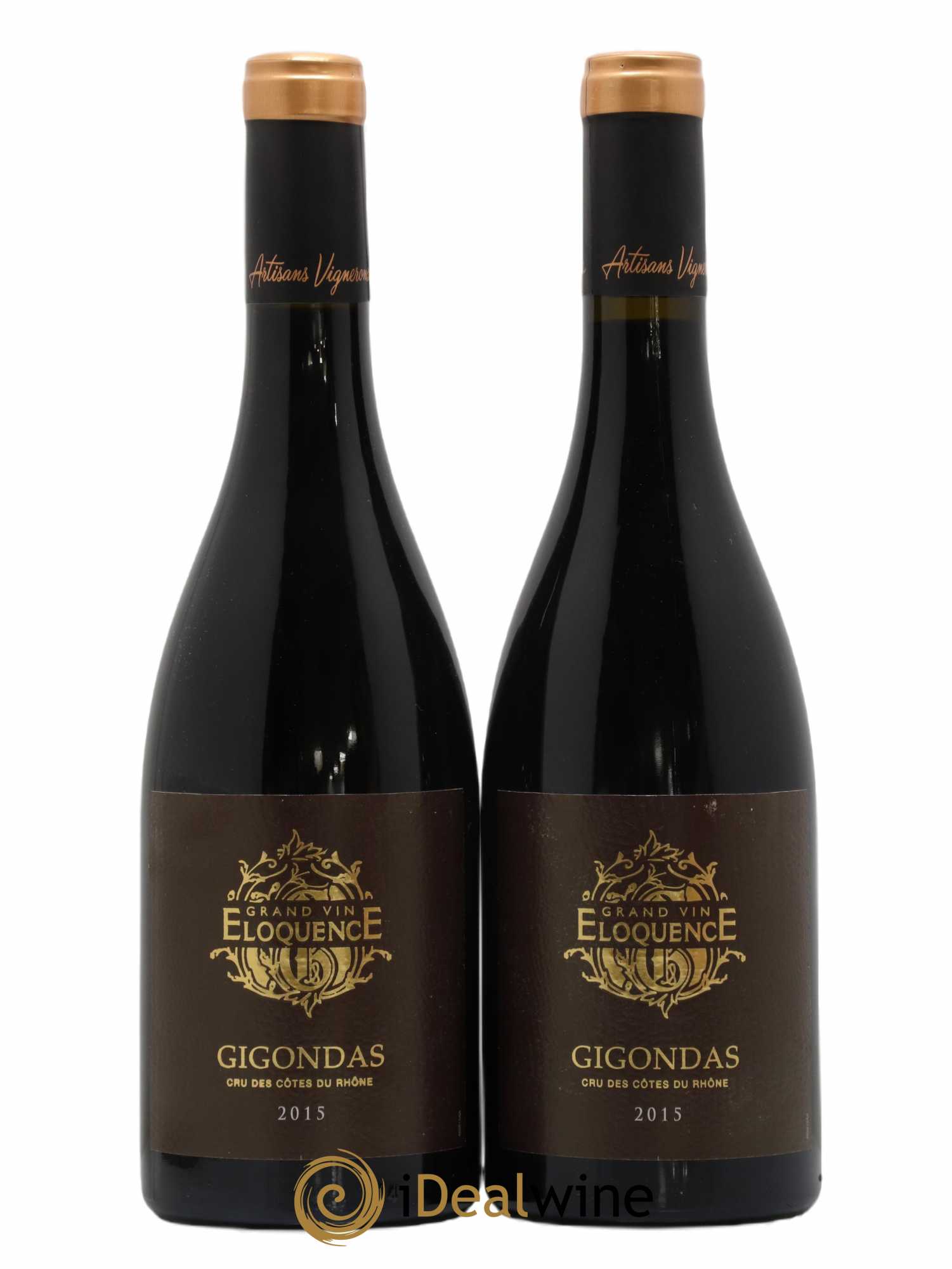 Gigondas Eloquence Rhonea 2015 - Lot de 2 bouteilles - 0
