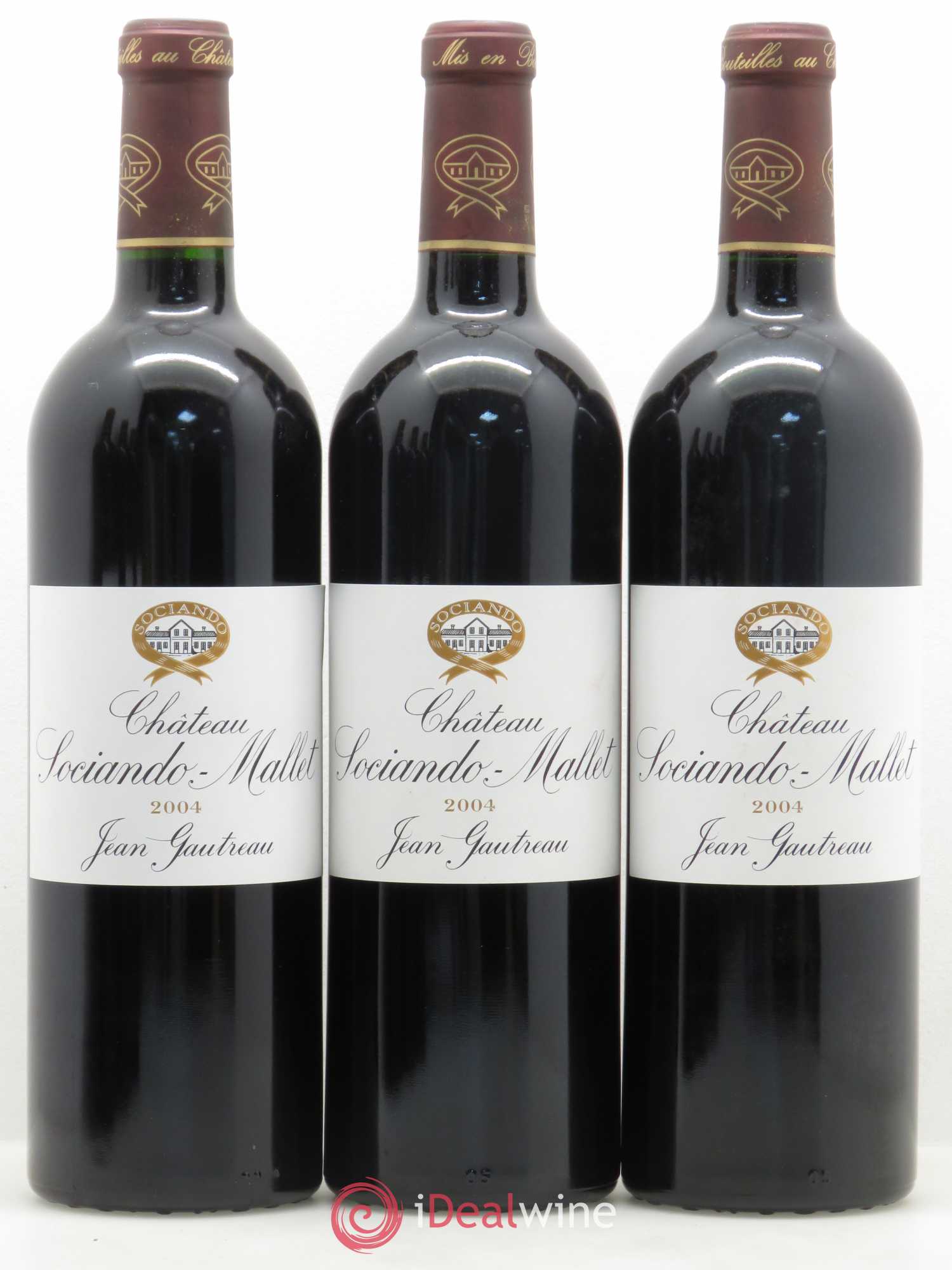 Château Sociando Mallet 2004 - Lot de 12 bouteilles - 3