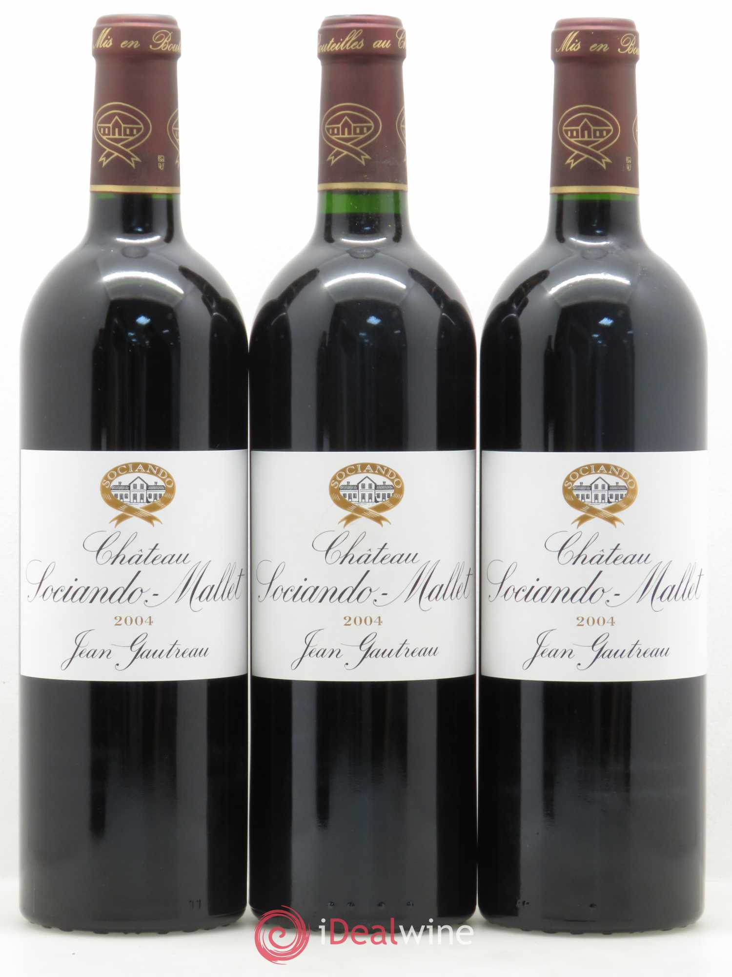 Château Sociando Mallet 2004 - Lot de 12 bouteilles - 4