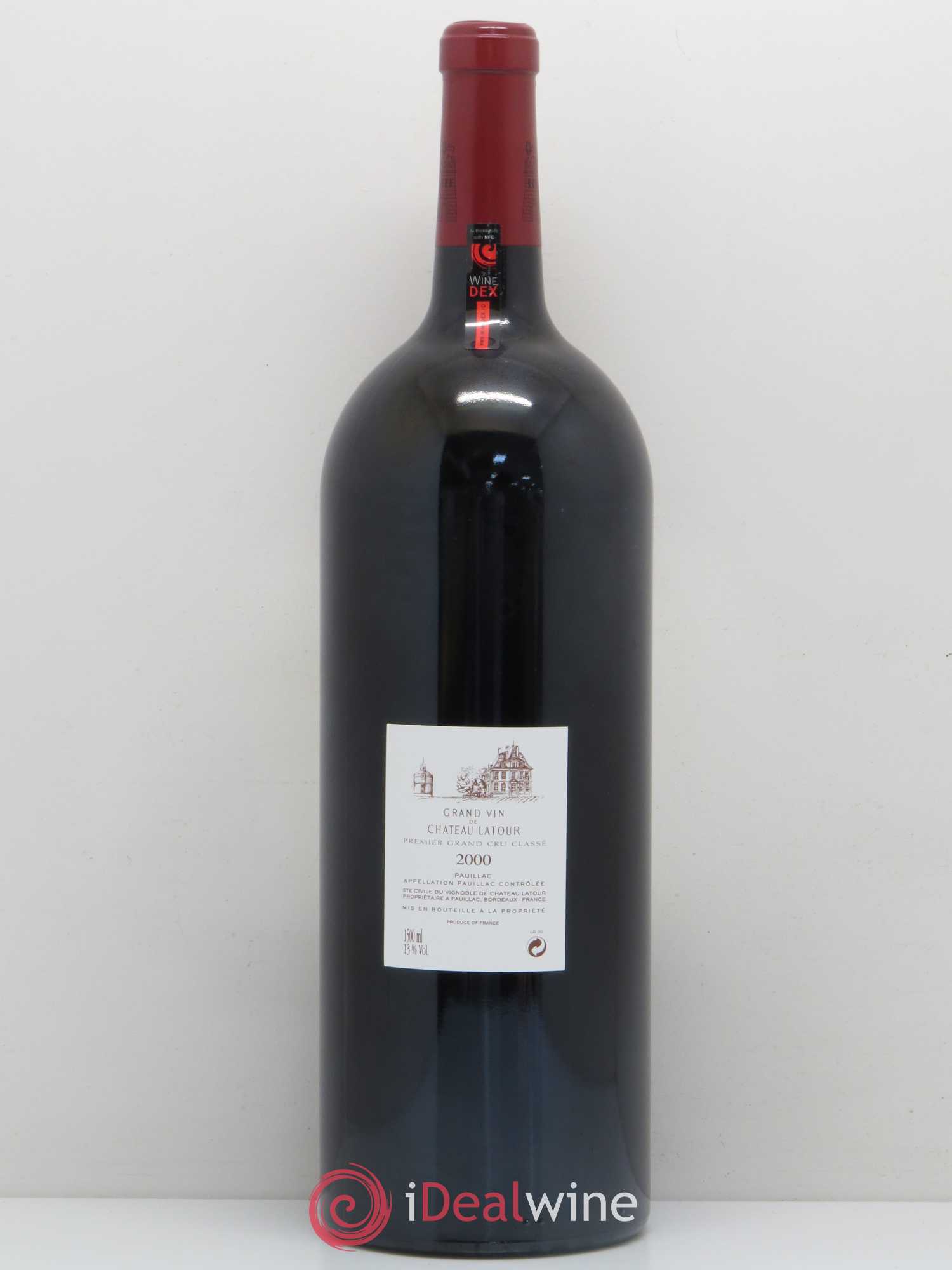 Château Latour 1er Grand Cru Classé 2000 - Lot de 1 magnum - 1