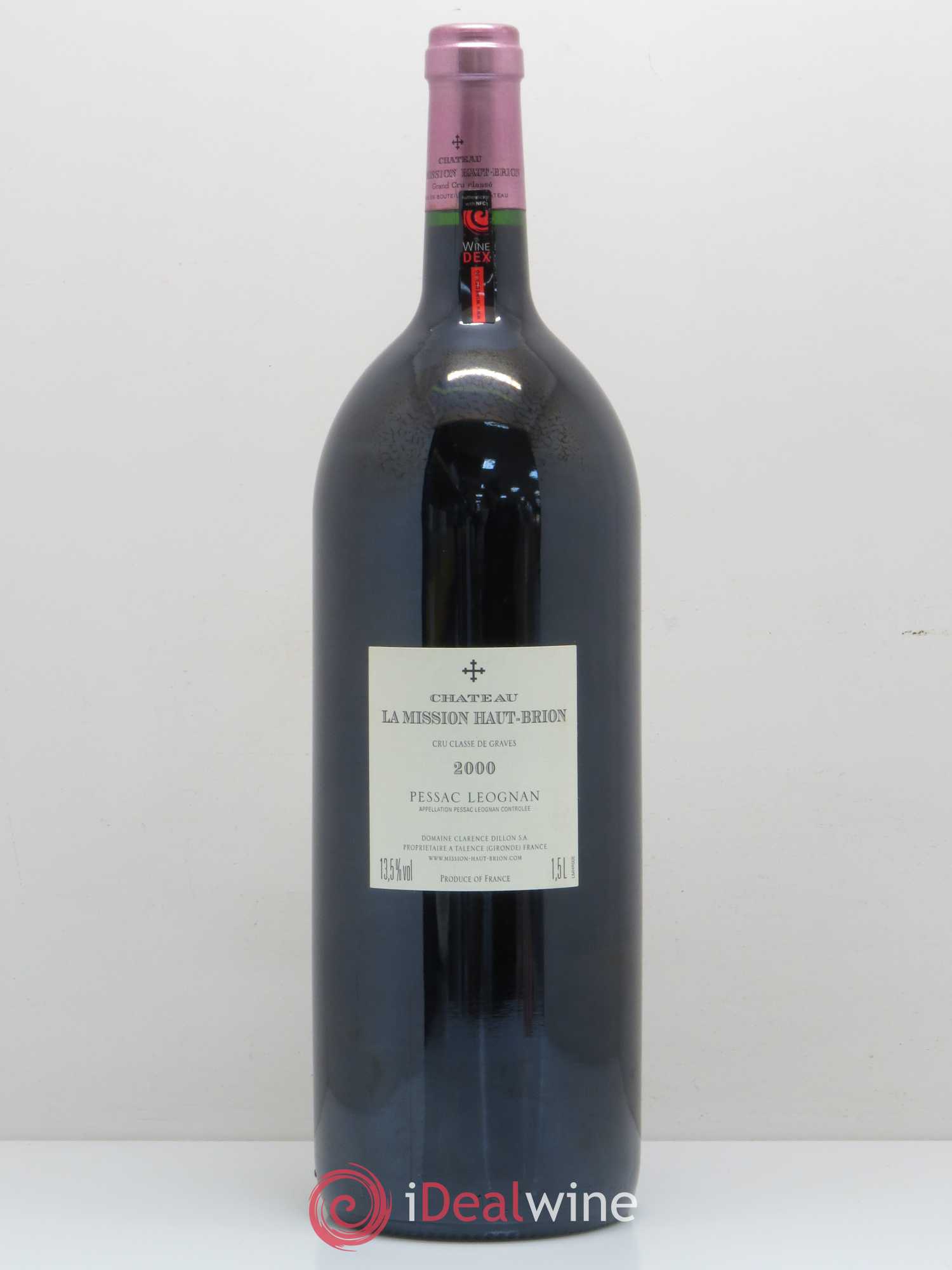 Château la Mission Haut-Brion Cru Classé de Graves 2000 - Lot de 1 magnum - 1
