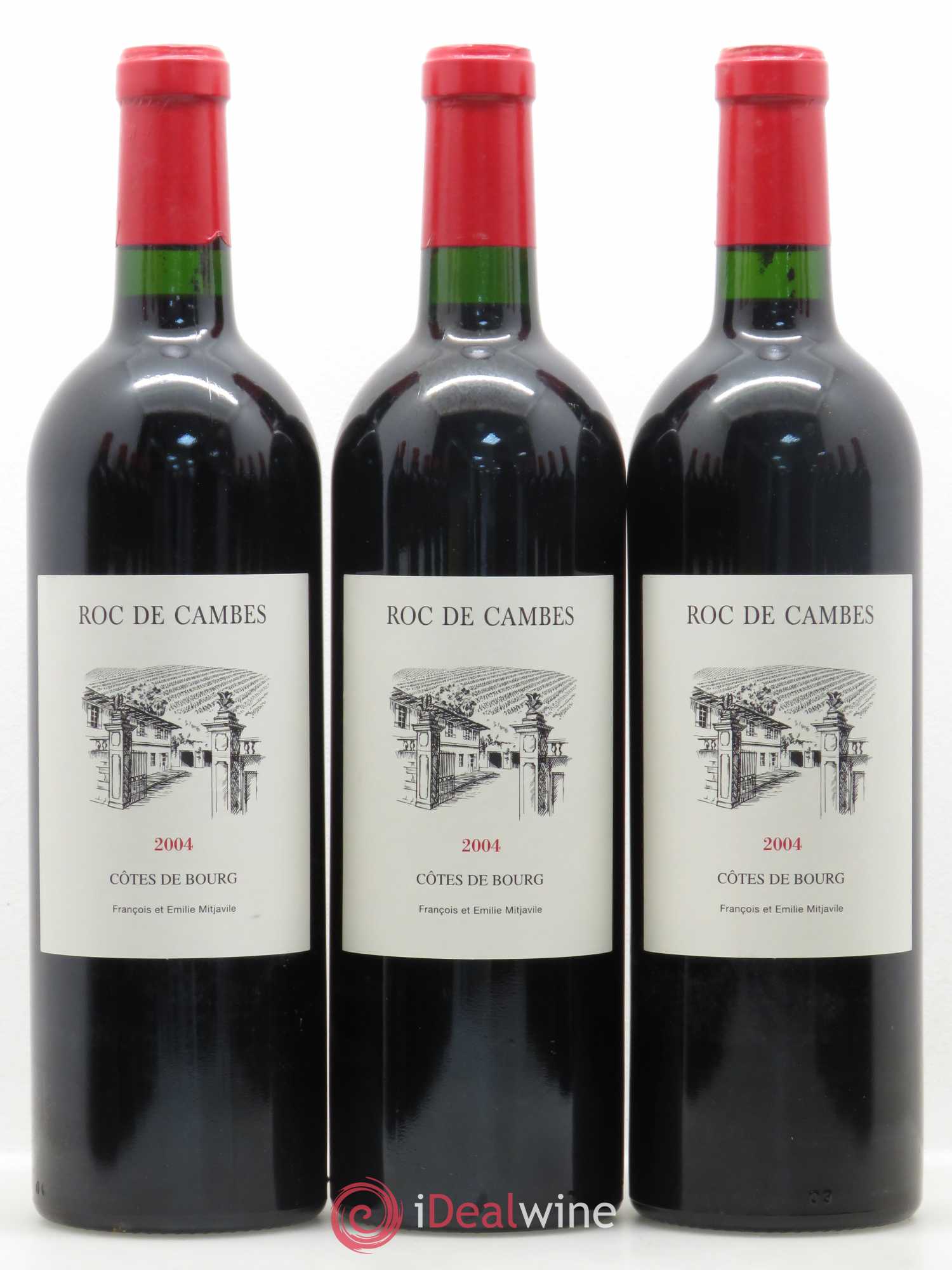 Roc de Cambes 2004 - Posten von 12 Flaschen - 1