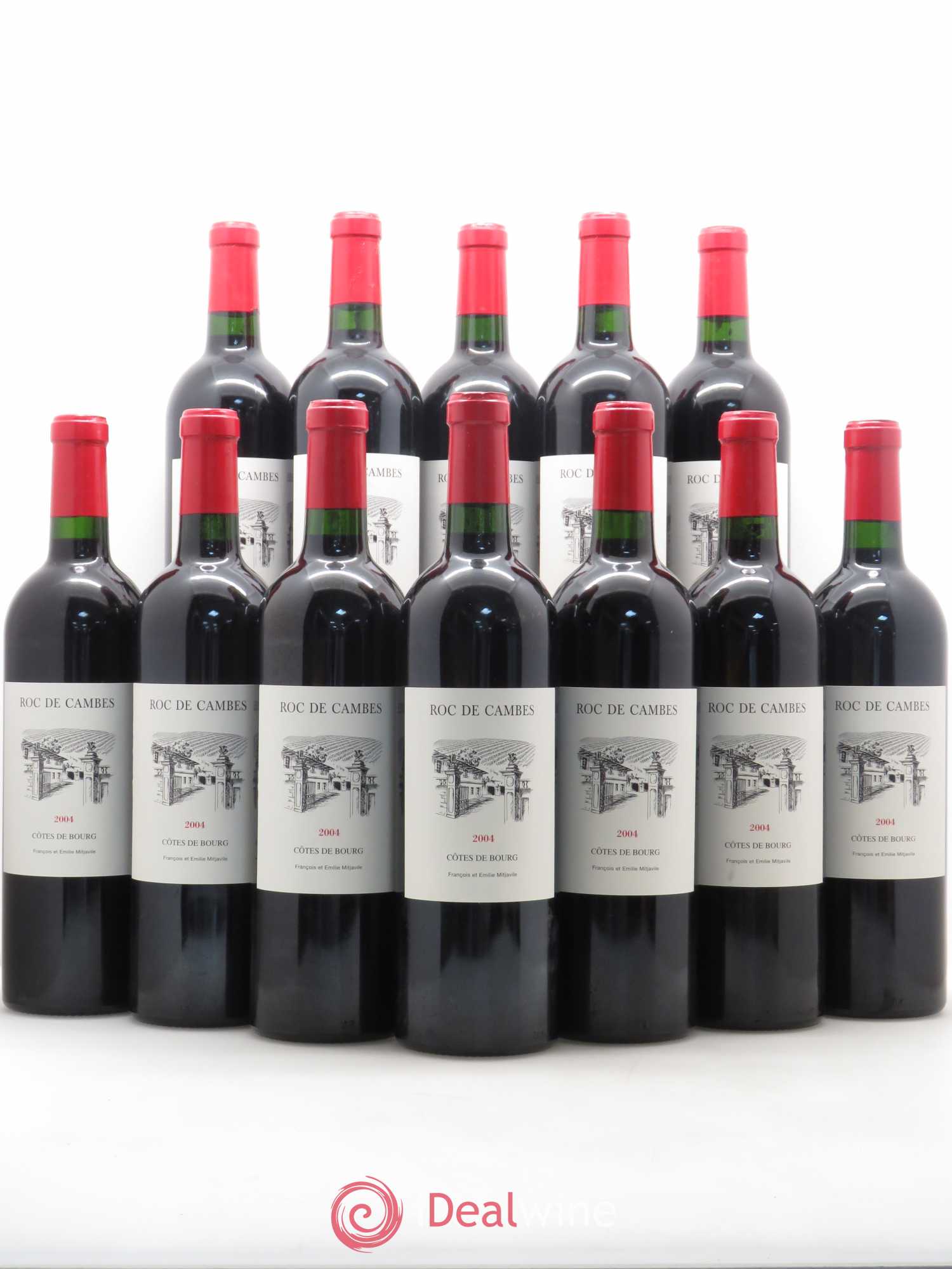 Roc de Cambes 2004 - Posten von 12 Flaschen - 0