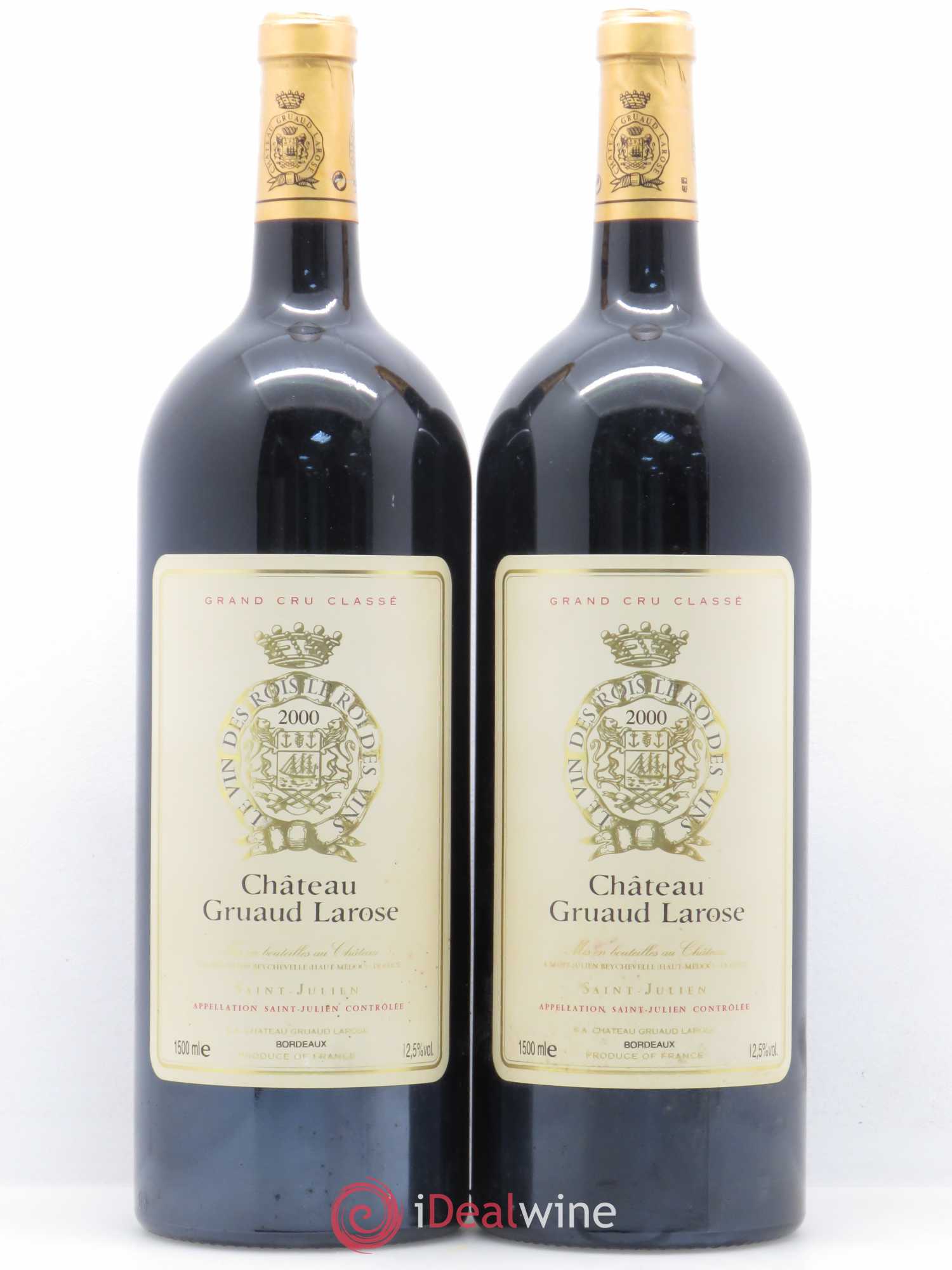 Château Gruaud Larose 2ème Grand Cru Classé 2000 - Lot de 2 magnums - 0