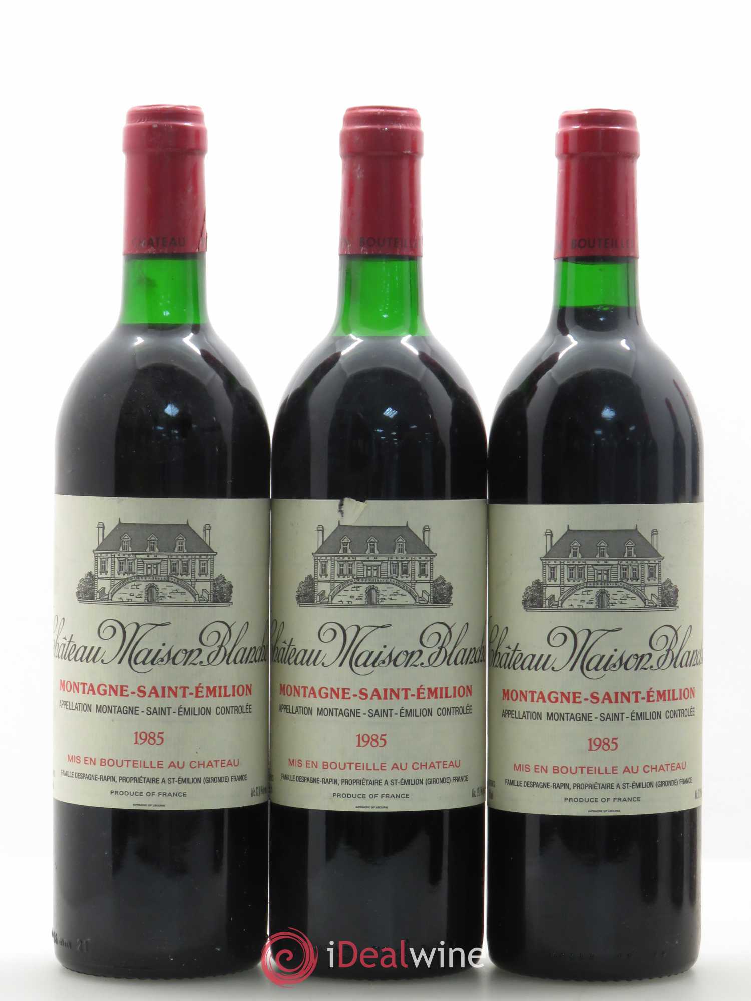 Château Maison Blanche 1985 - Lot de 6 bouteilles - 2