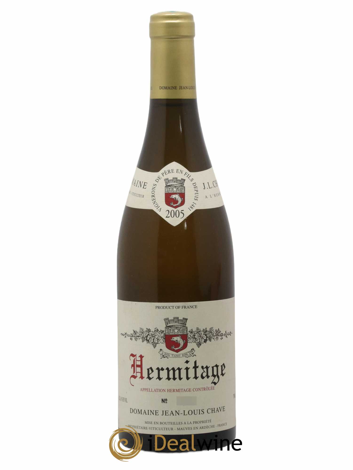 Hermitage Jean-Louis Chave 2005 - Lot de 1 bouteille - 0
