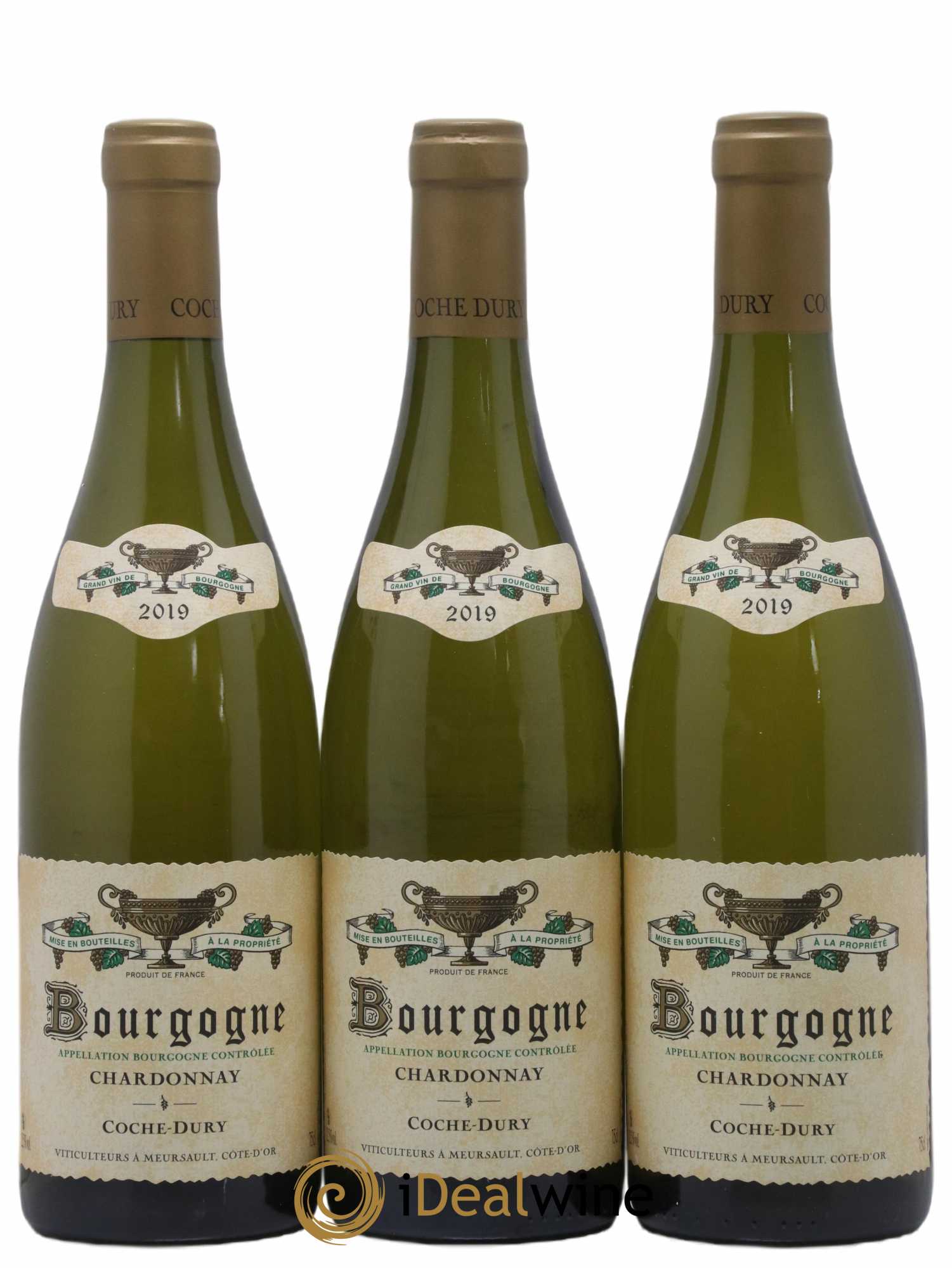 Bourgogne Coche Dury (Domaine) 2019 - Lot of 3 bottles - 0
