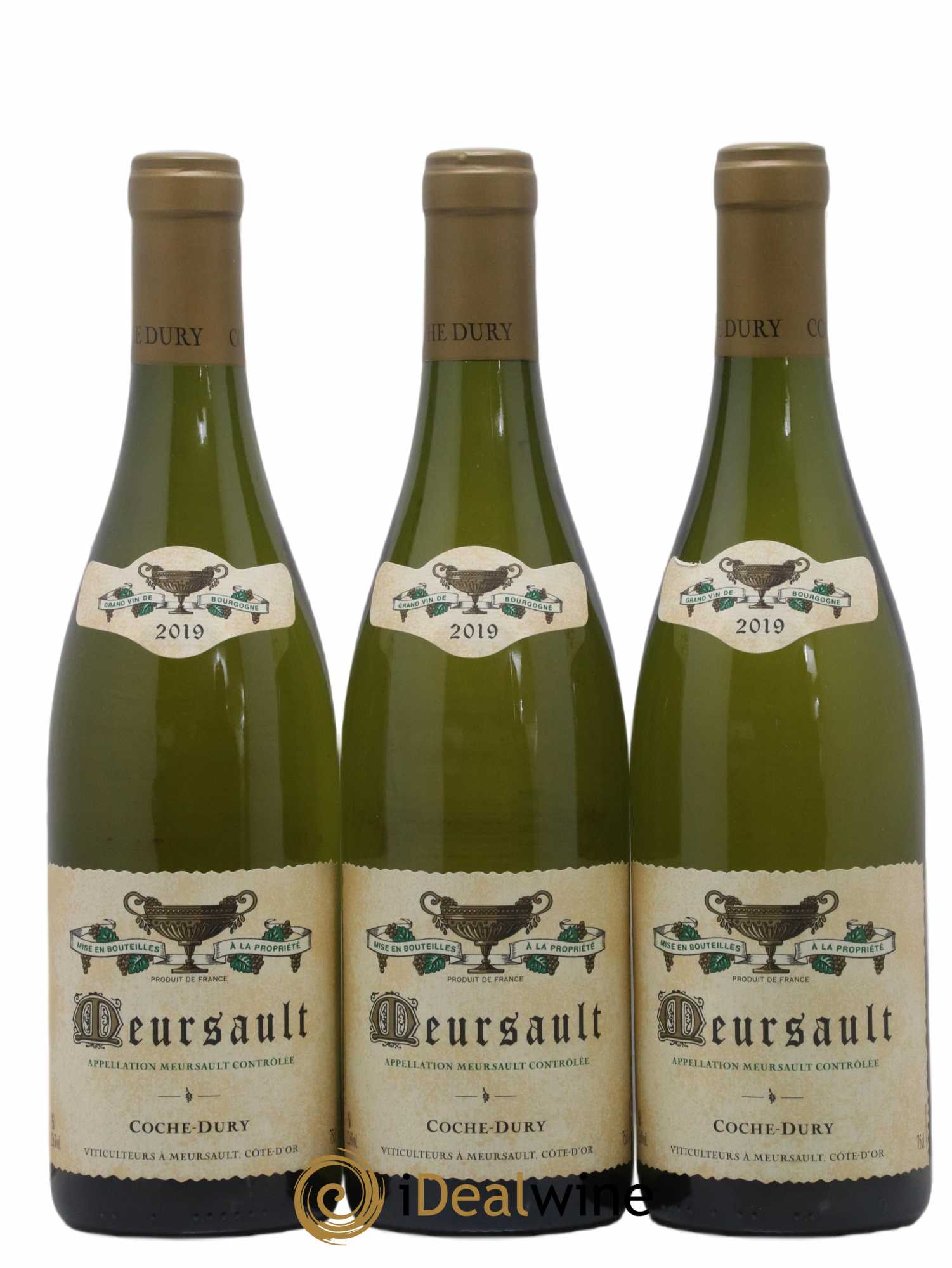Meursault Coche Dury (Domaine) 2019 - Lot de 3 bouteilles - 0