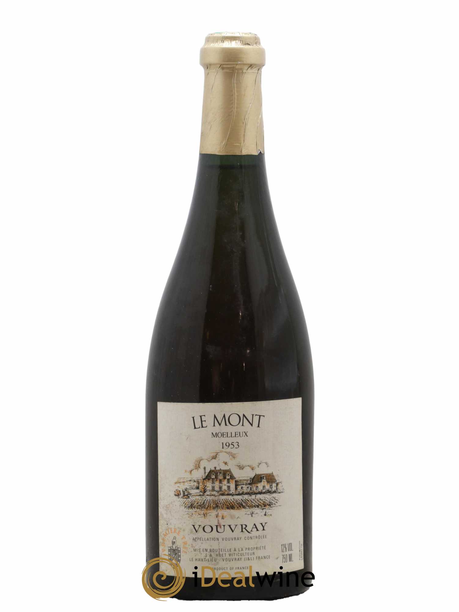 Vouvray Le Mont Moelleux 1ère Trie Domaine Huet 1953 - Lotto di 1 bottiglia - 0
