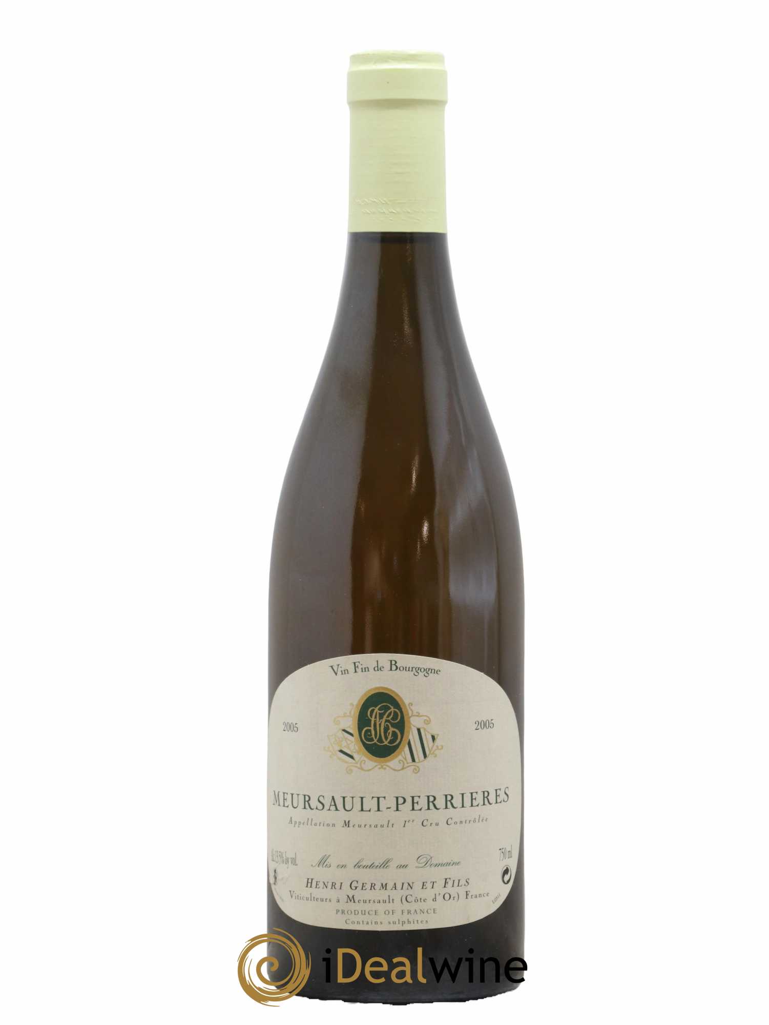 Meursault 1er Cru Perrières Henri Germain 2005 - Lotto di 1 bottiglia - 0