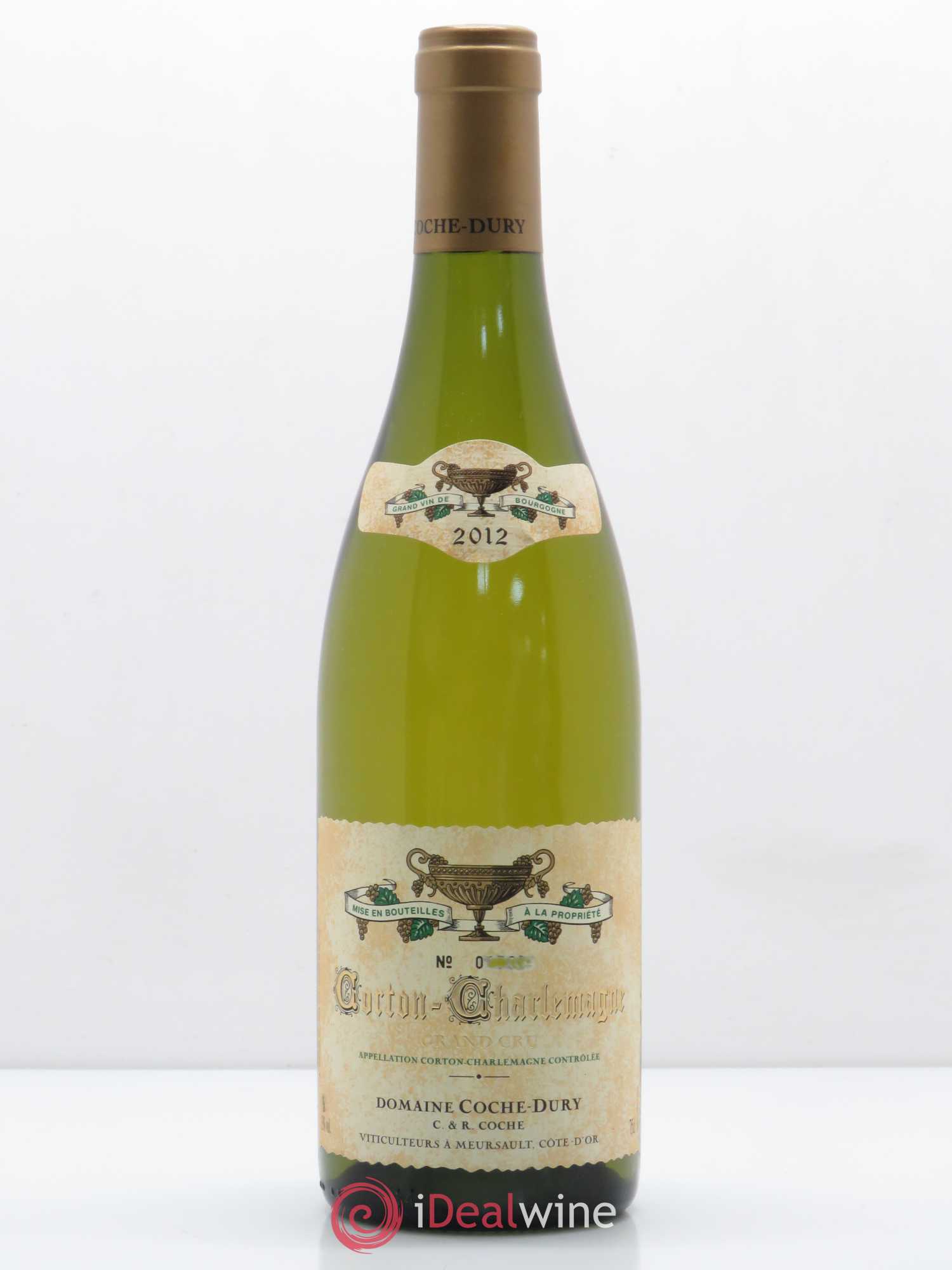 Corton-Charlemagne Grand Cru Coche Dury (Domaine) (Numéro de série gratté) 2012 - Posten von 1 Flasche - 0