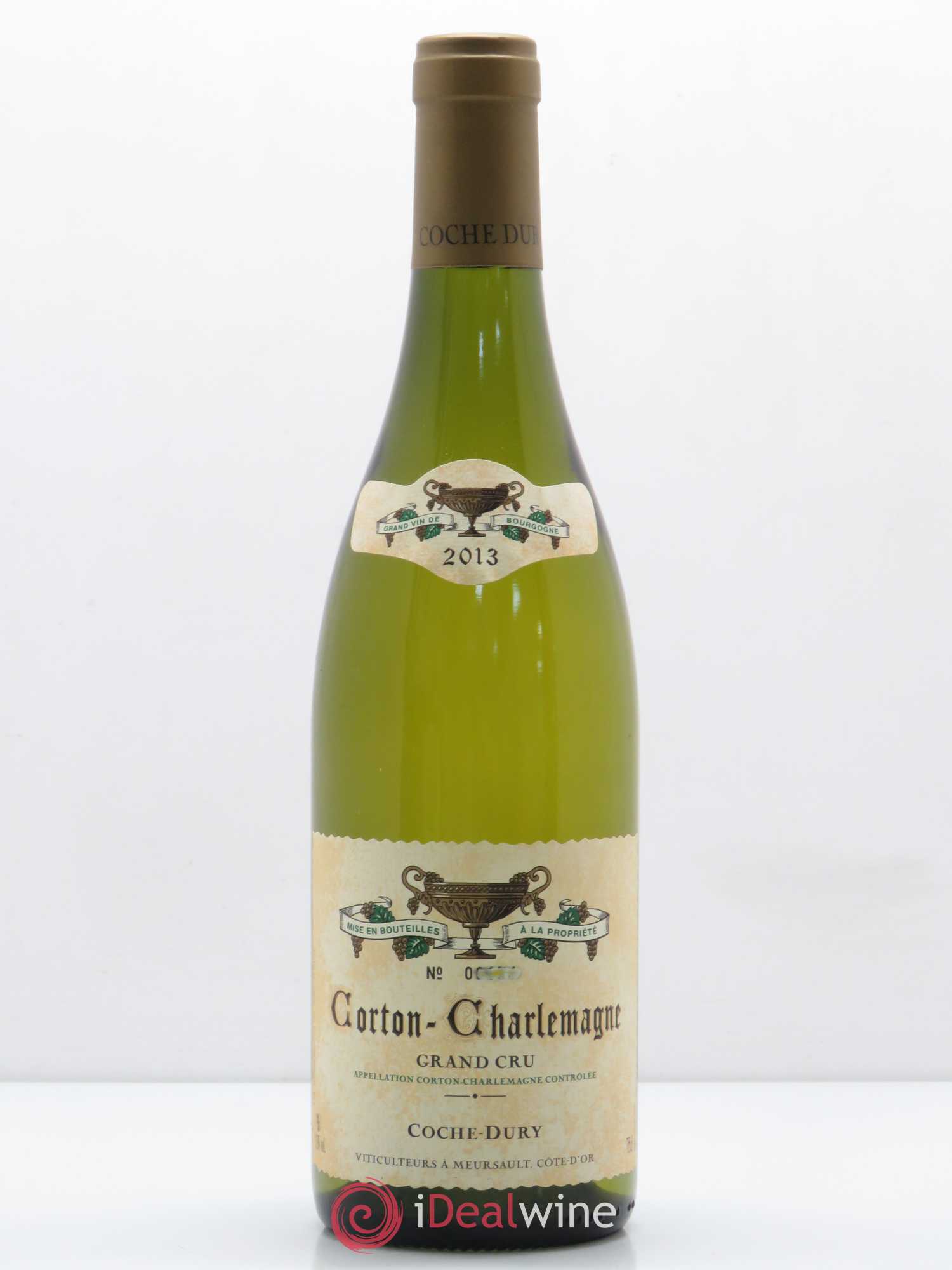 Corton-Charlemagne Grand Cru Coche Dury (Domaine) (Numéro de série gratté) 2013 - Posten von 1 Flasche - 0