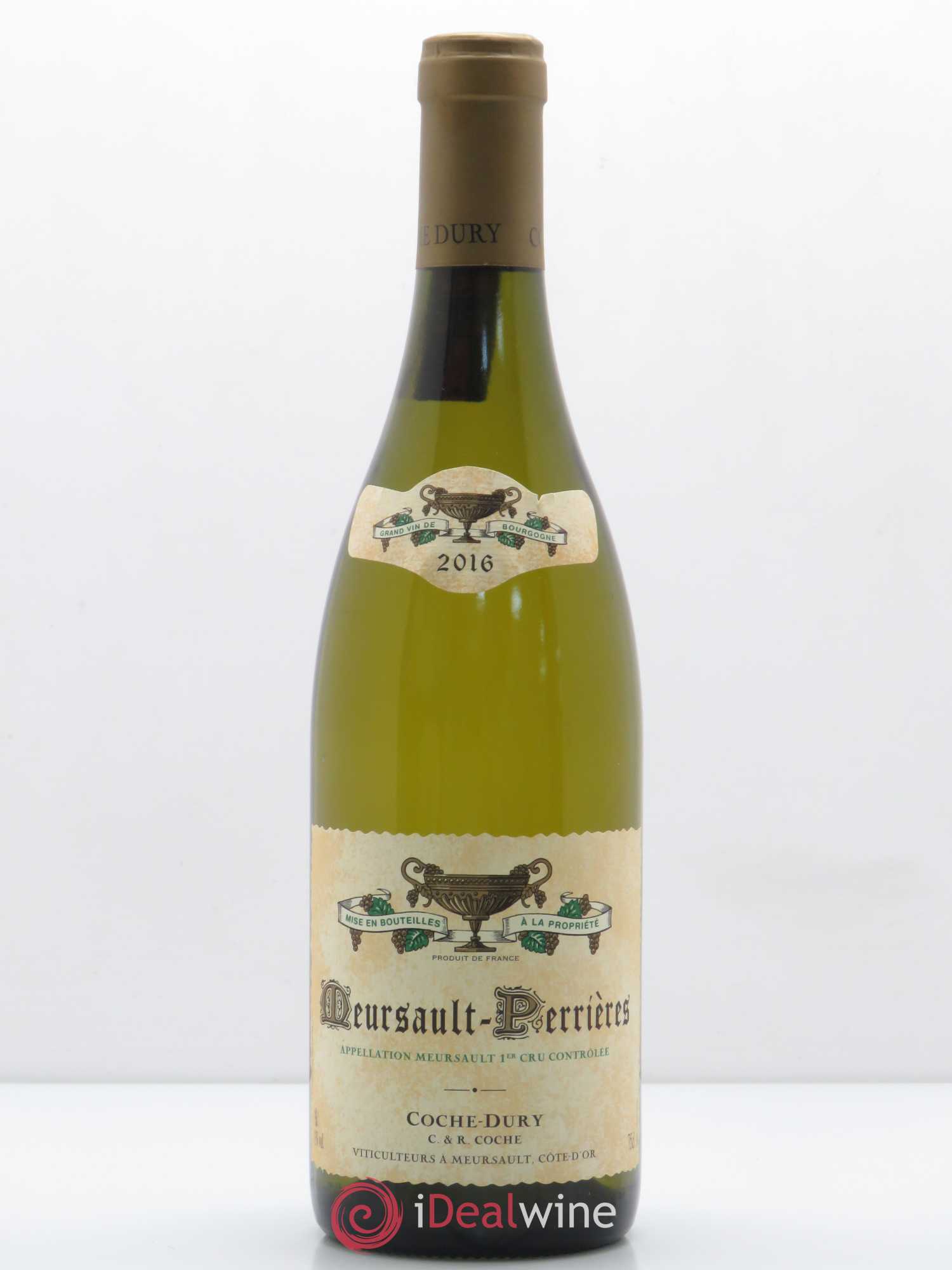 Meursault 1er Cru Perrières Coche Dury (Domaine) 2016 - Lot de 1 bouteille - 0