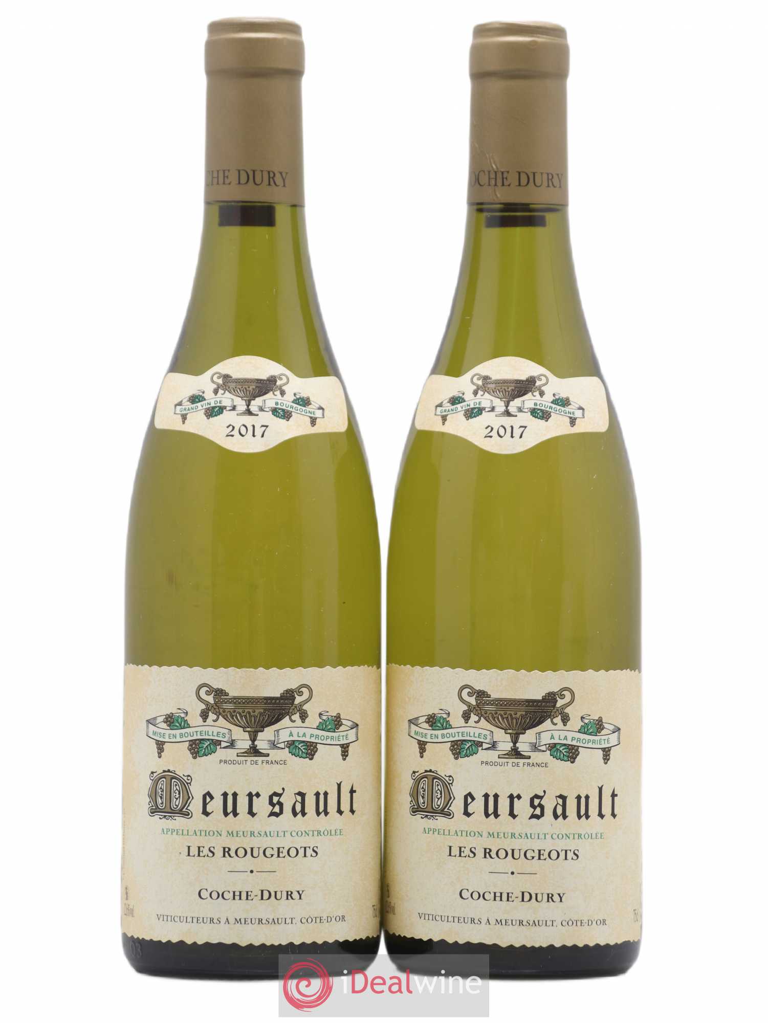 Meursault Les Rougeots Coche Dury (Domaine) 2017 - Lot de 2 bouteilles - 0