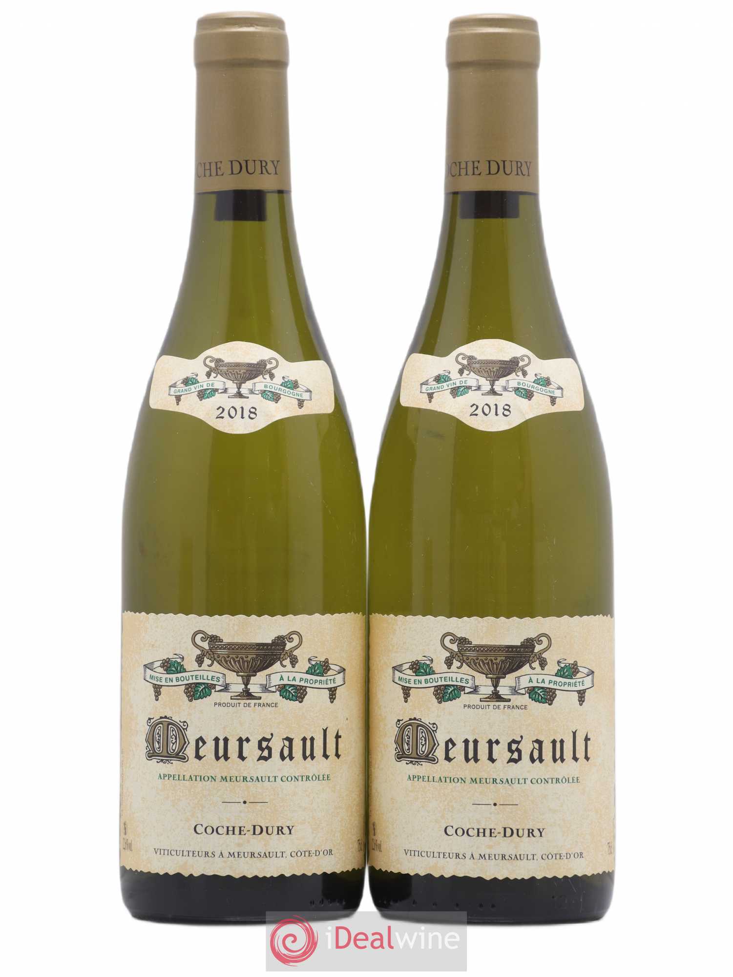Meursault Coche Dury (Domaine) 2018 - Lot de 2 bouteilles - 0