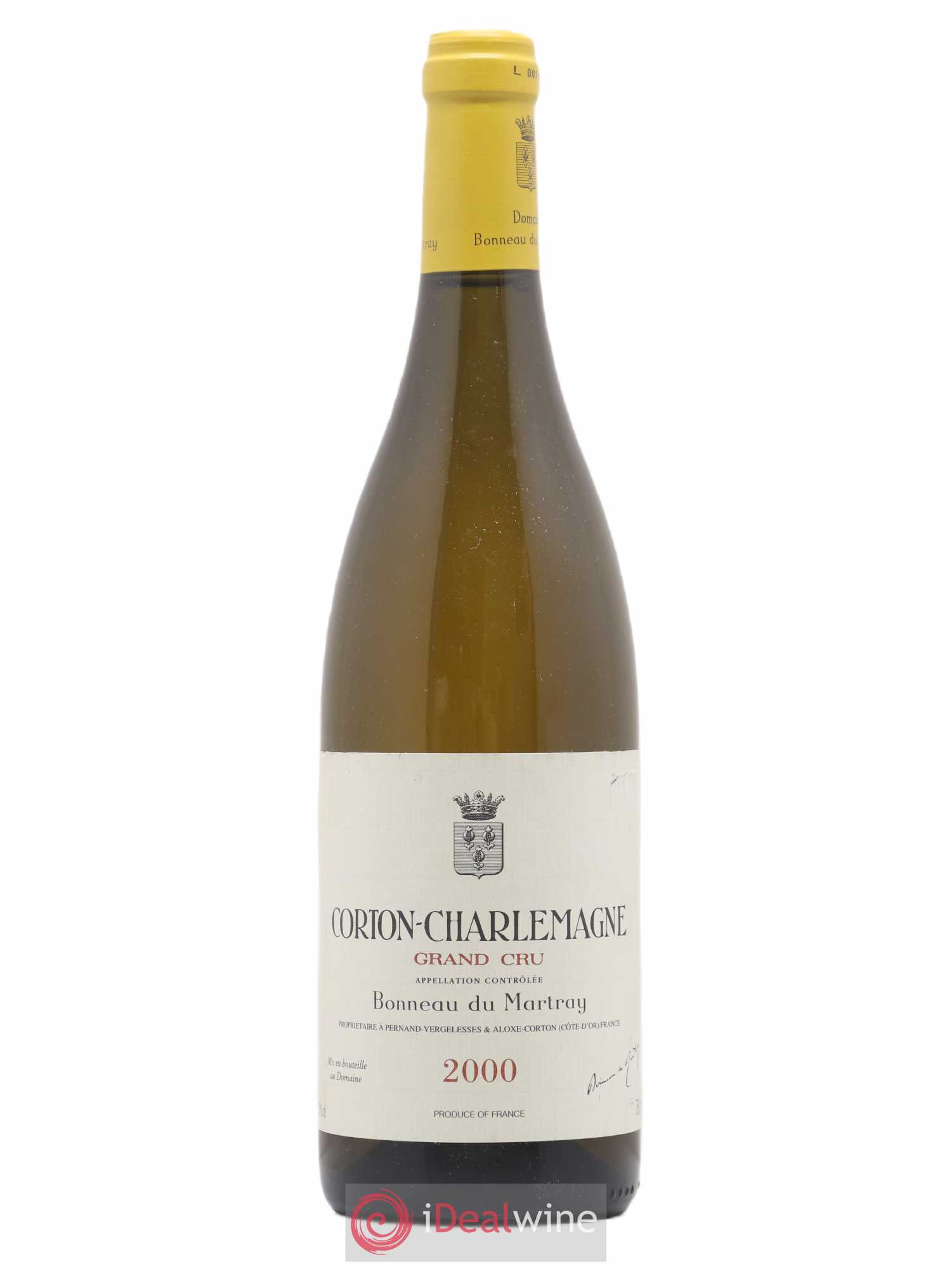 Corton-Charlemagne Grand Cru Bonneau du Martray (Domaine) 2000 - Lot de 1 bouteille - 0