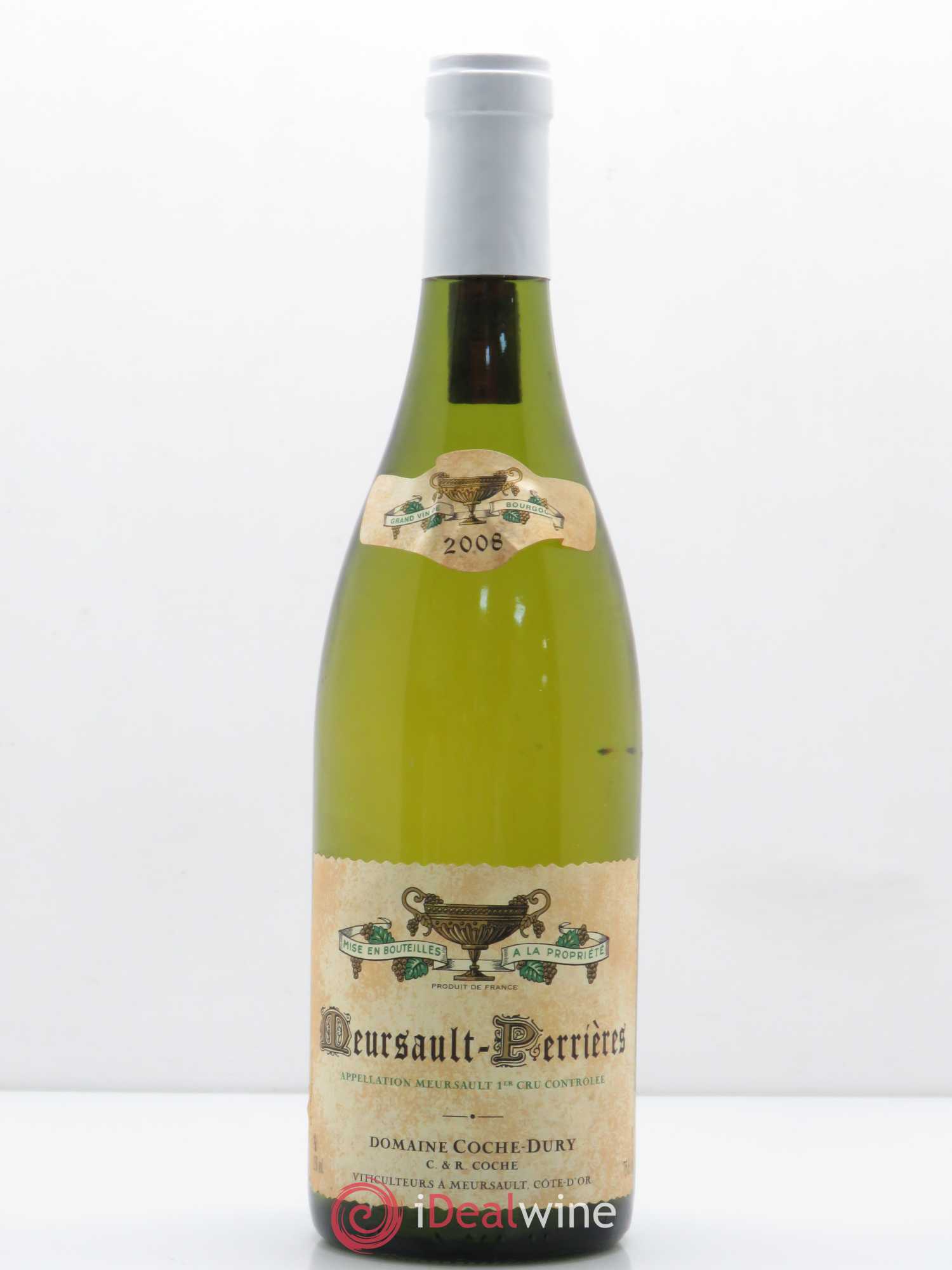 Meursault 1er Cru Perrières Coche Dury (Domaine) 2008 - Lot de 1 bouteille - 0