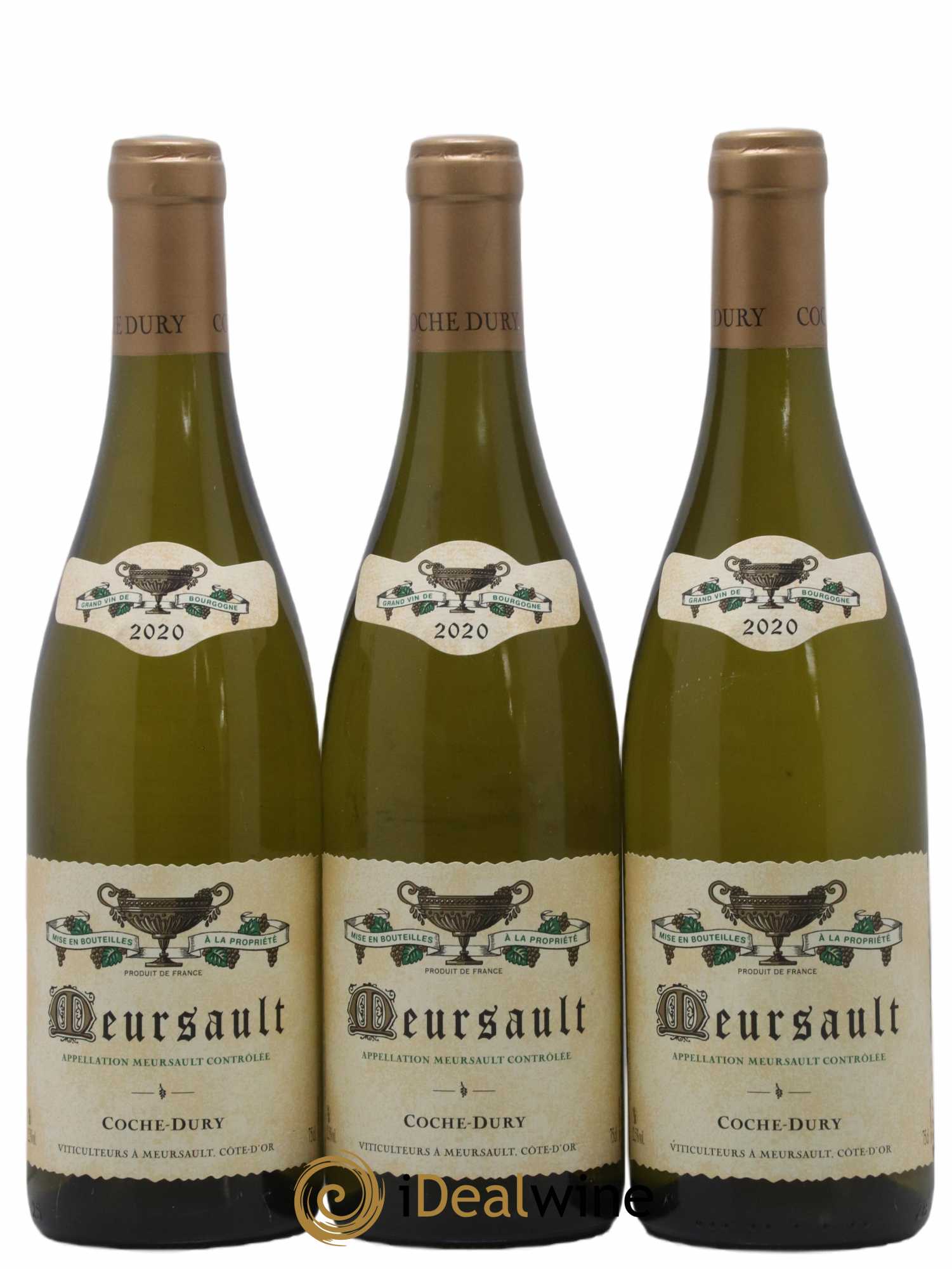 Meursault Coche Dury (Domaine) 2020 - Lot de 3 bouteilles - 0