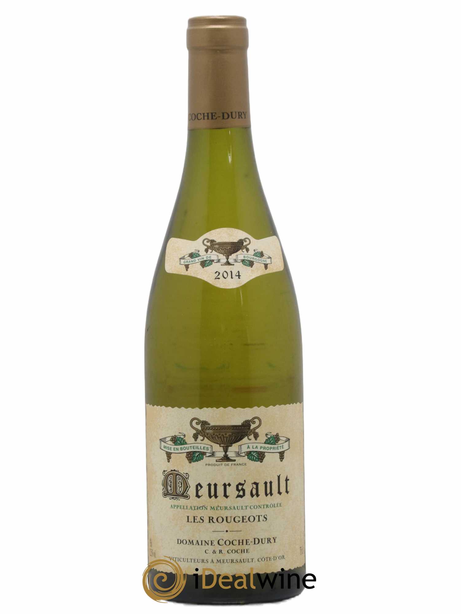 Meursault Les Rougeots Coche Dury (Domaine) 2014 - Lot de 1 bouteille - 0
