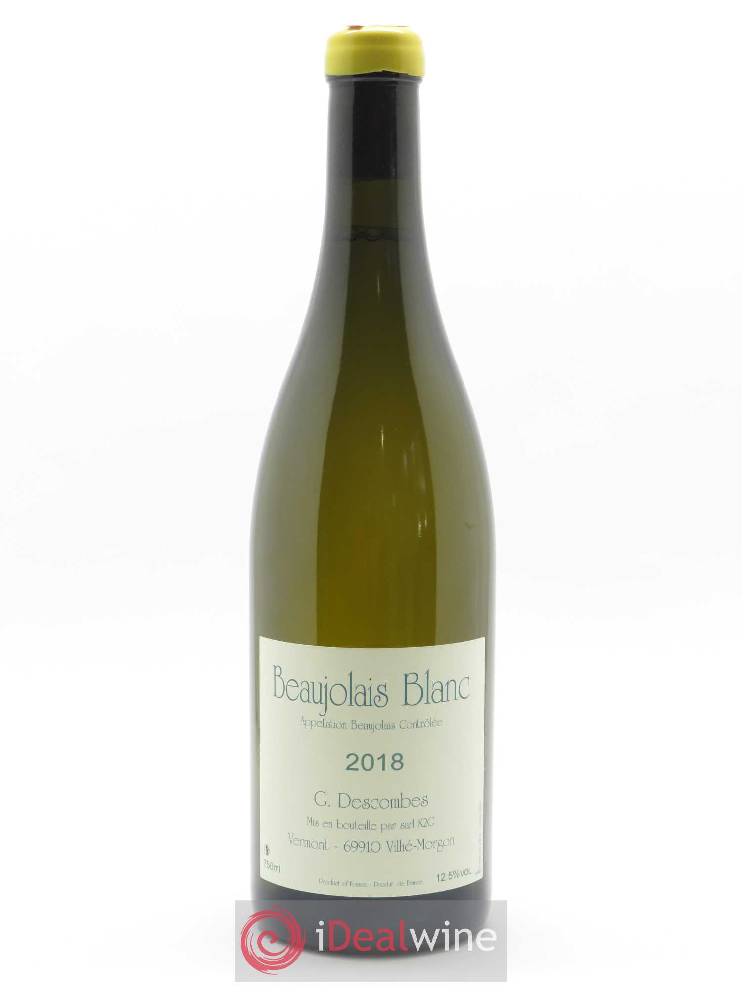 Beaujolais Georges Descombes (Domaine) 2018 - Lot de 1 bouteille - 0