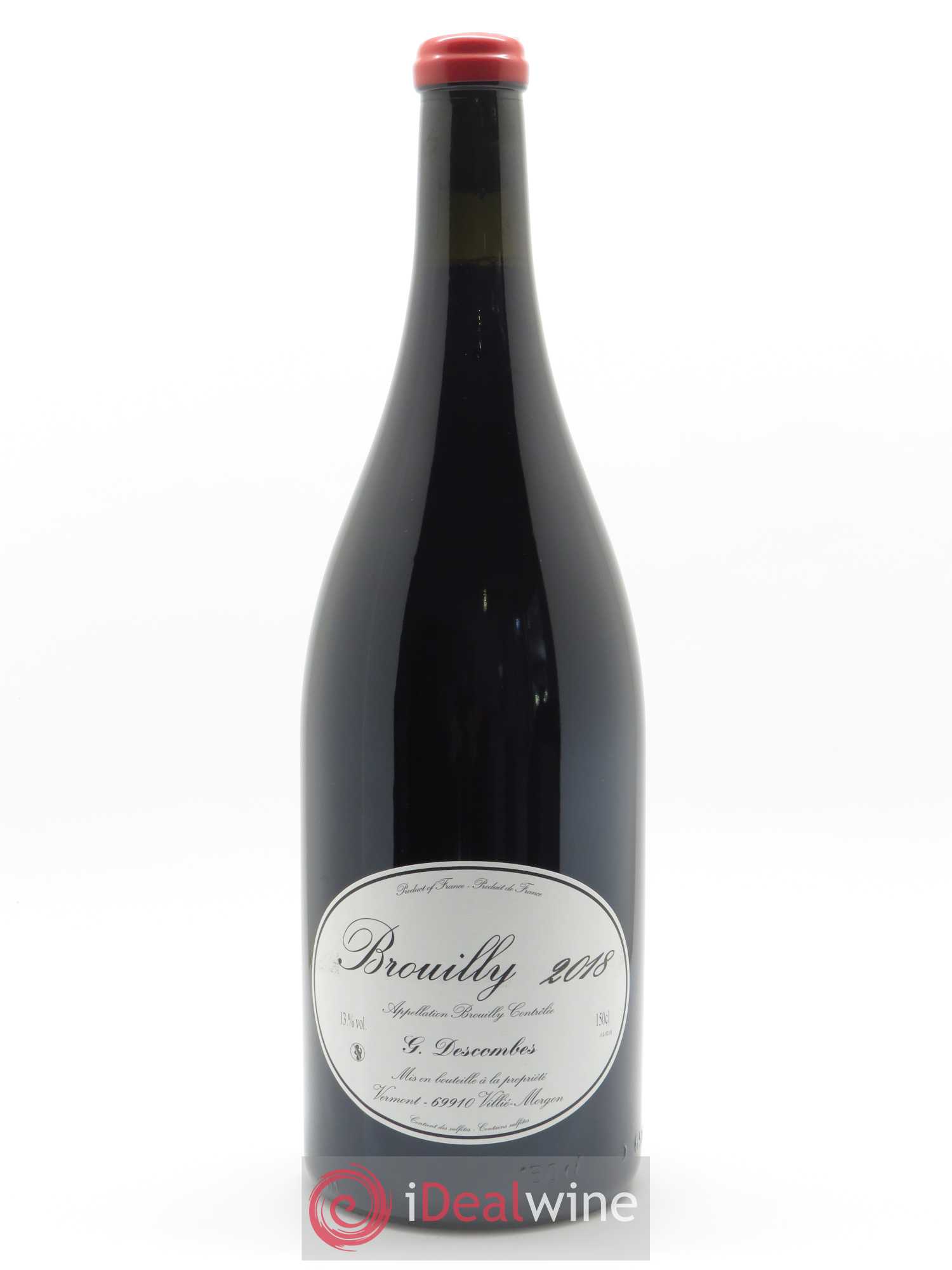 Brouilly Vieilles vignes Georges Descombes (Domaine) 2018 - Posten von 1 Magnum - 0