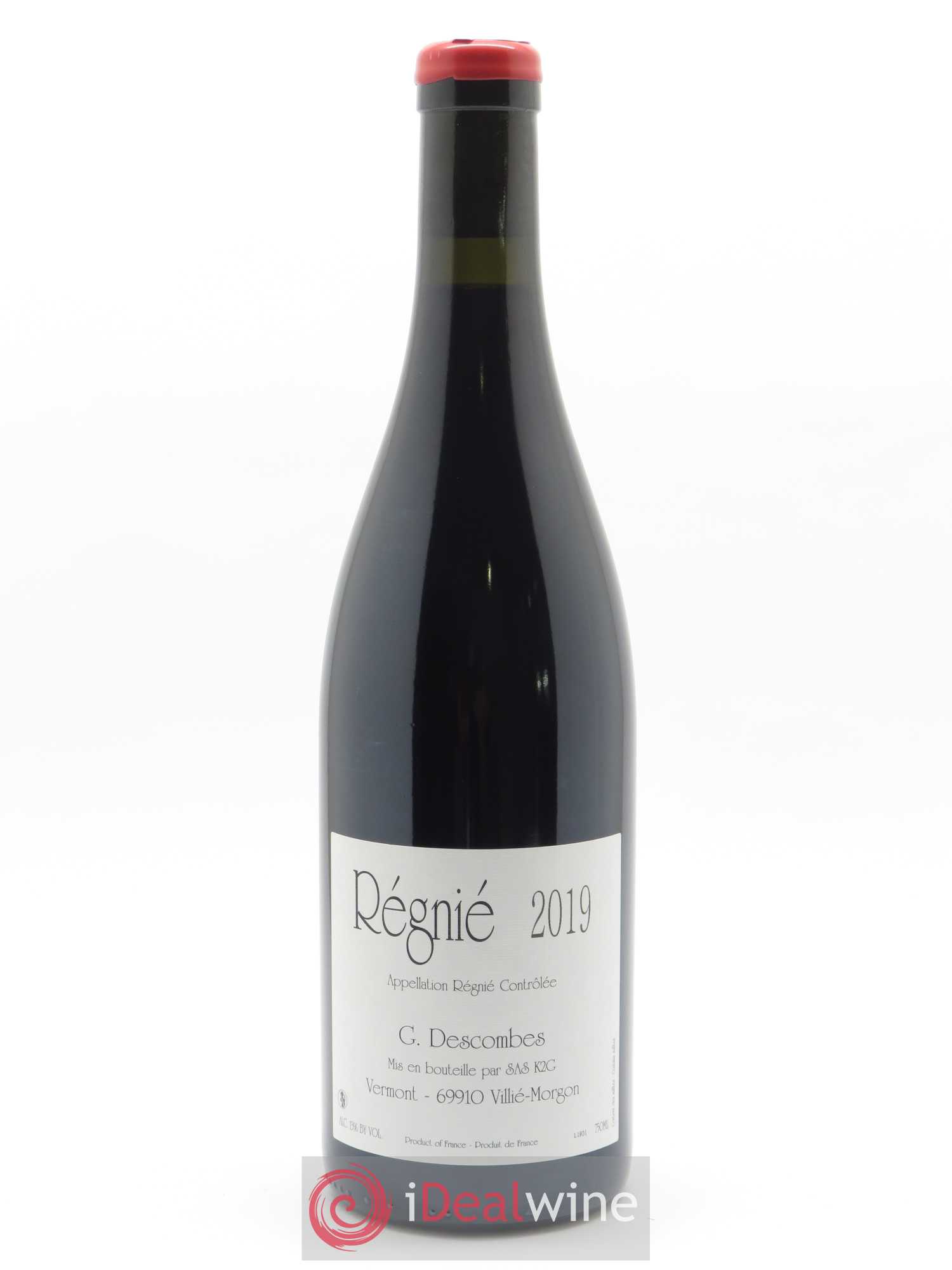 Régnié Vieilles Vignes Georges Descombes (Domaine) 2019 - Lot de 1 bouteille - 0