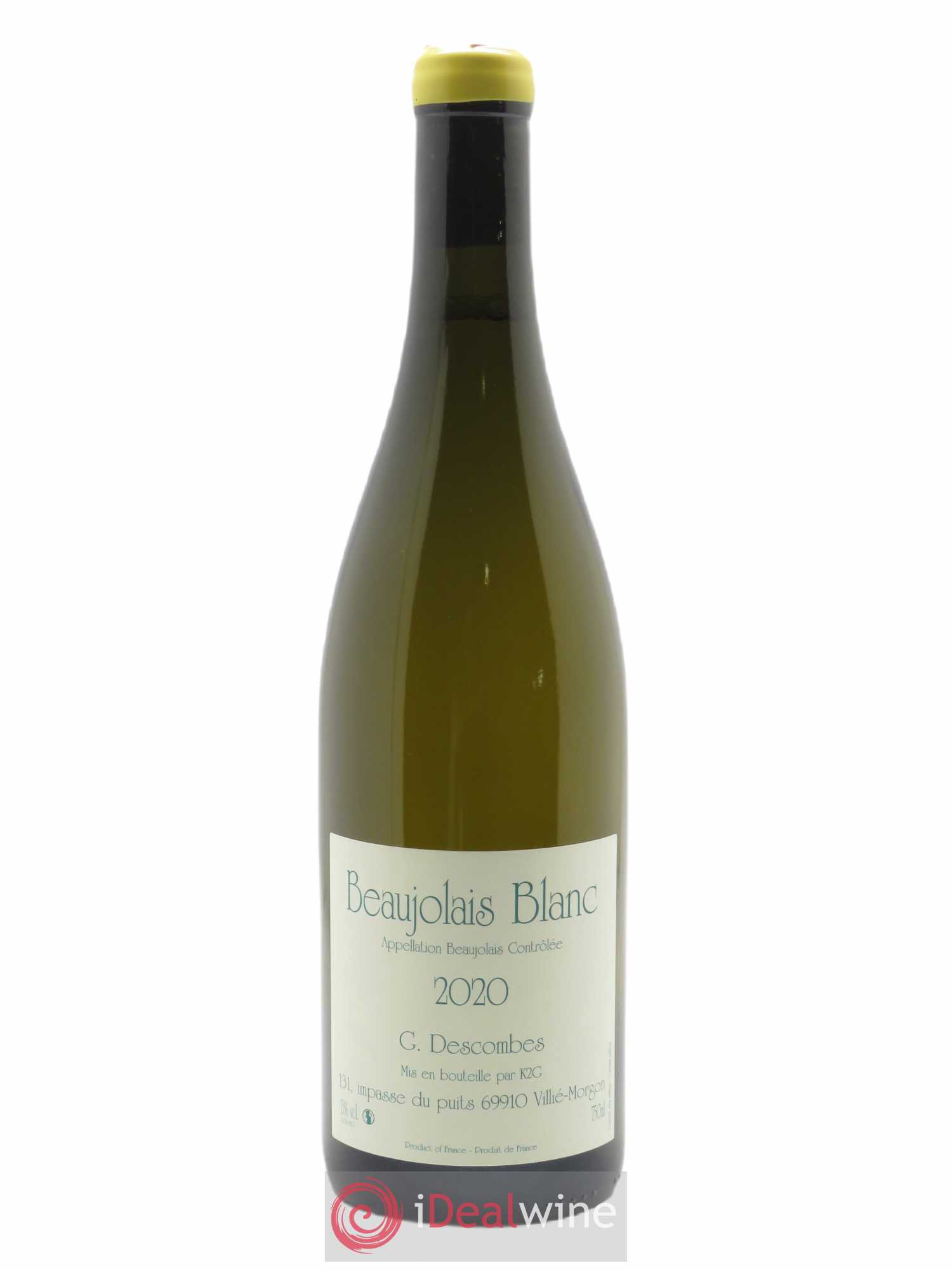 Beaujolais Georges Descombes (Domaine) 2020 - Lot de 1 bouteille - 0