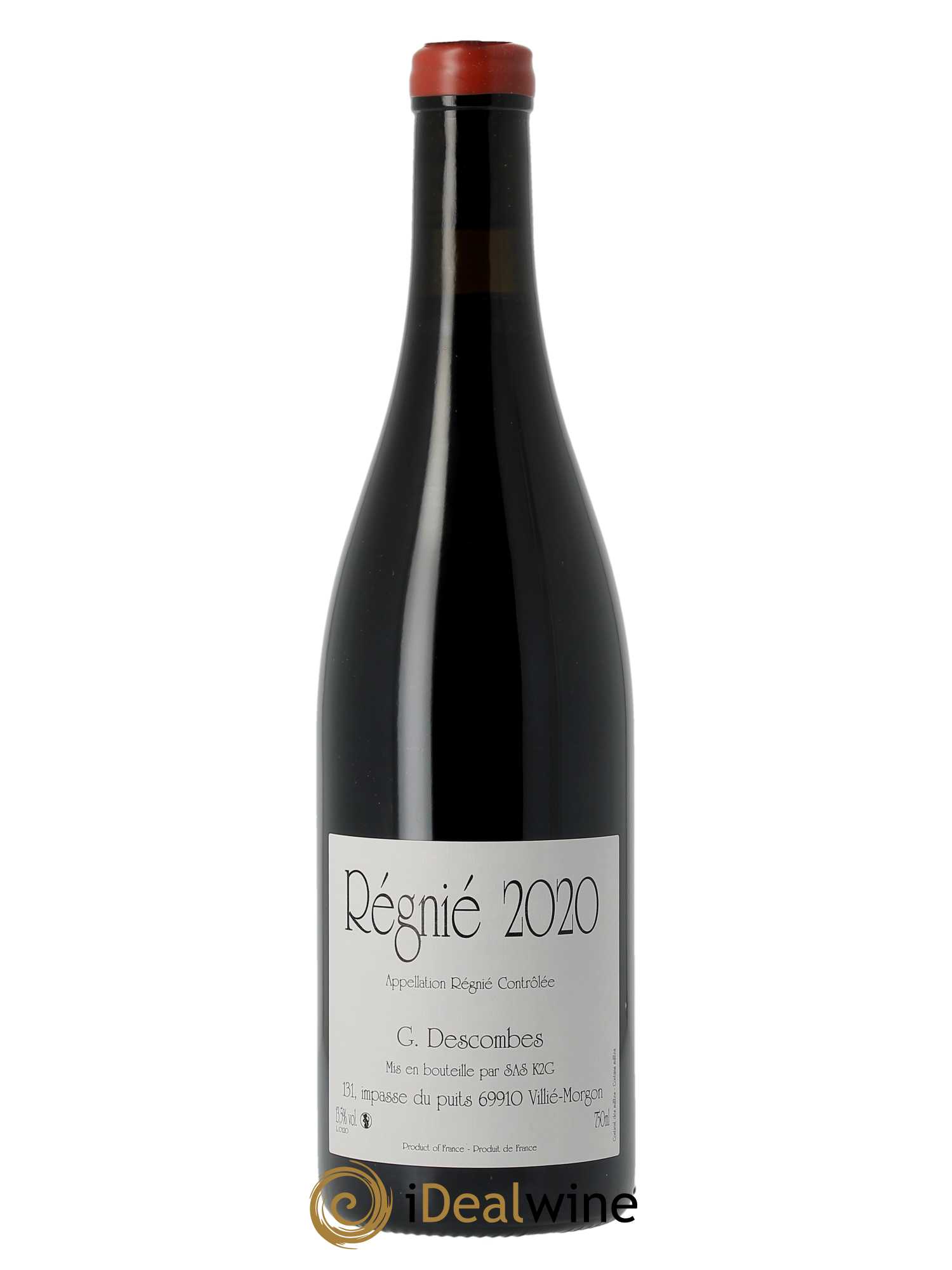 Regnié Vieilles Vignes Georges Descombes (Domaine) 2020 - Lot of 1 bottle - 0
