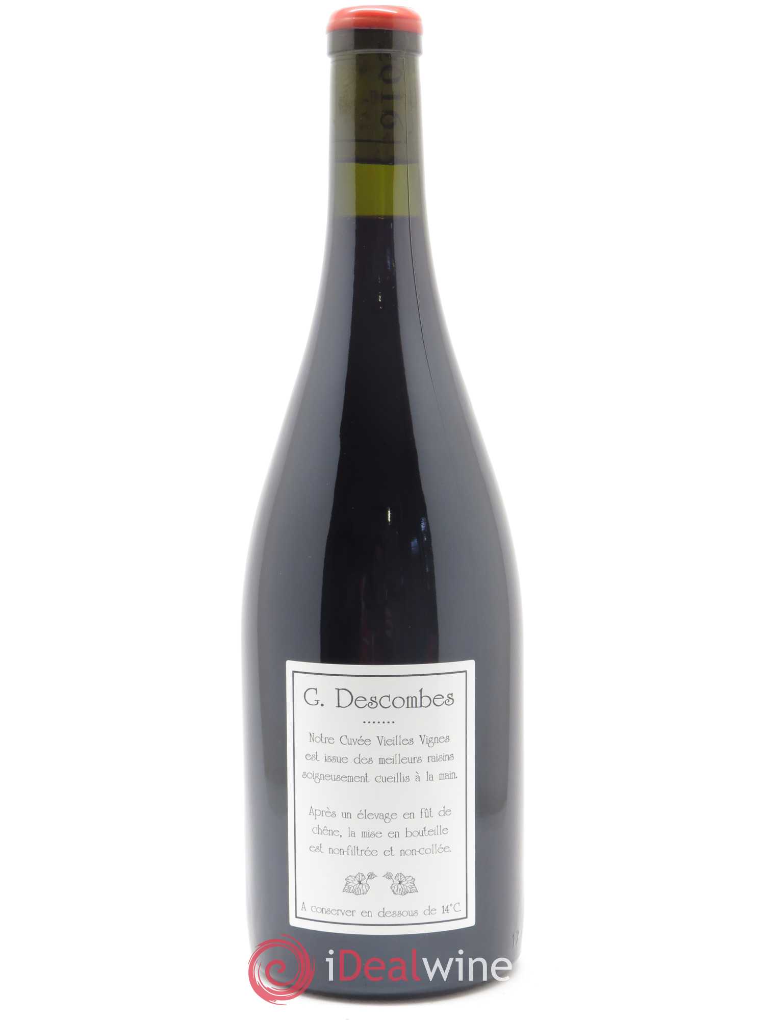 Morgon Vieilles vignes Georges Descombes (Domaine) 2016 - Lot de 1 bouteille - 1