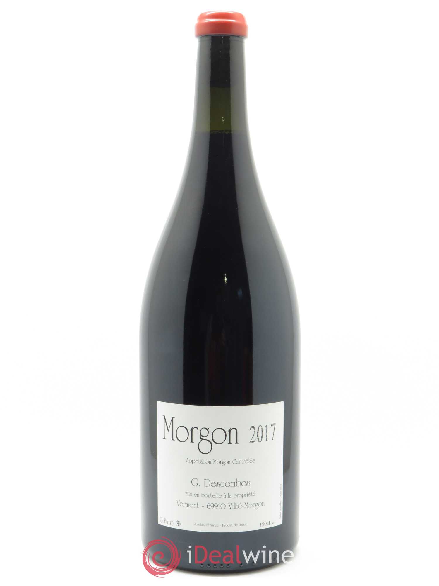 Morgon Vieilles vignes Georges Descombes (Domaine) 2017 - Lot de 1 magnum - 0