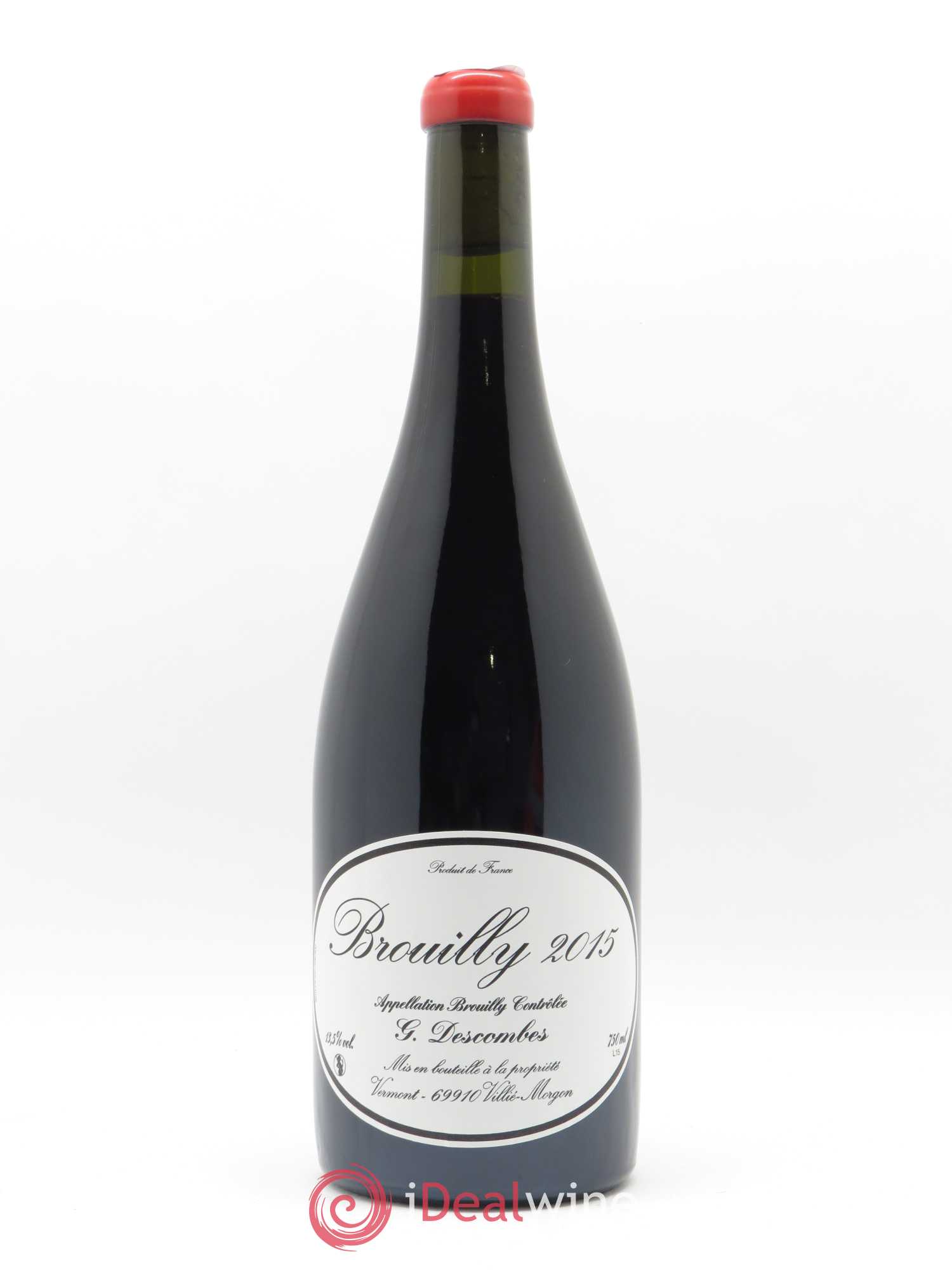 Brouilly Vieilles vignes Georges Descombes (Domaine) 2015 - Lot de 1 bouteille - 0