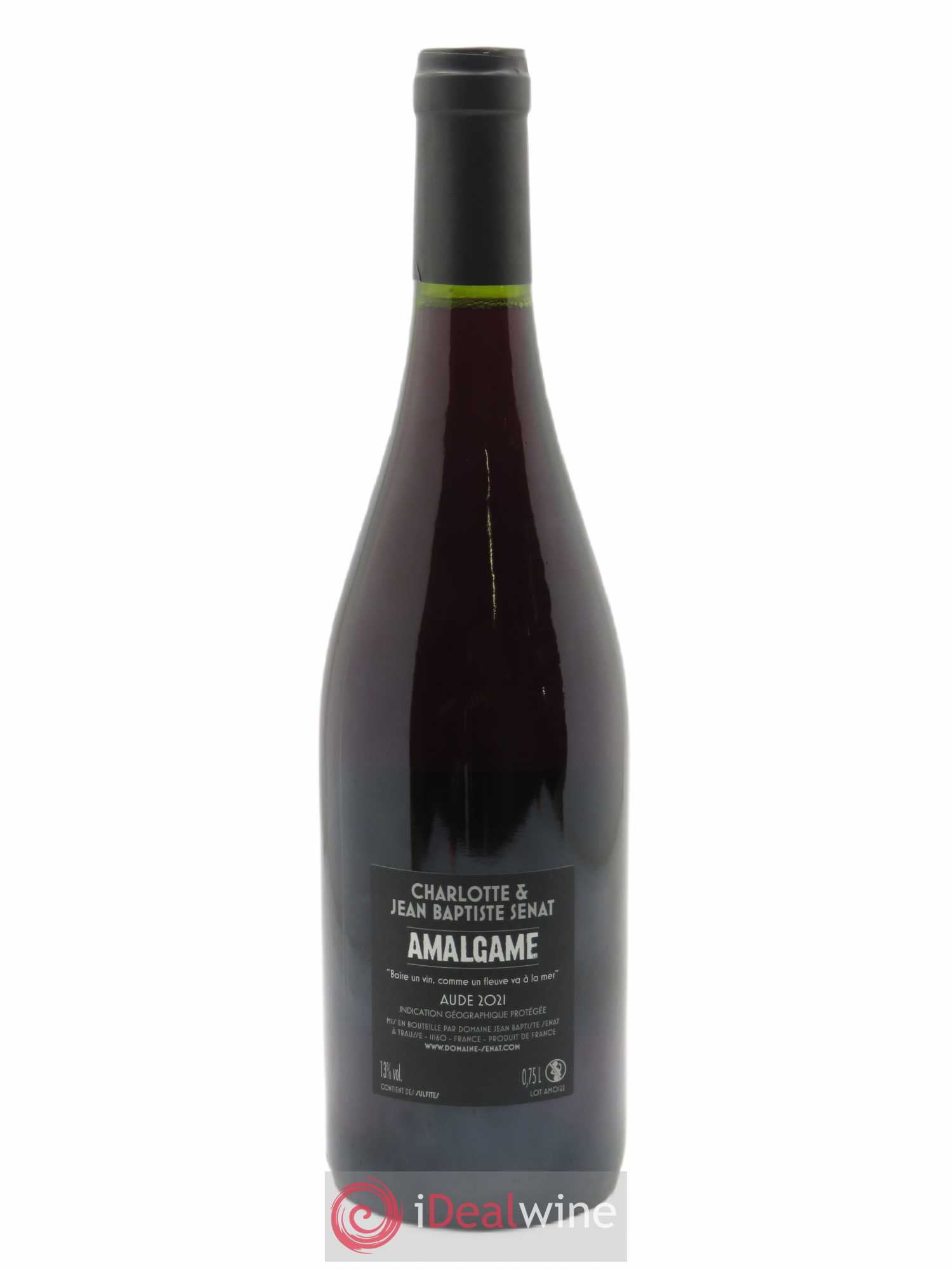 Aude Amalgame Jean-Baptiste Sénat 2021 - Lot of 1 bottle - 1