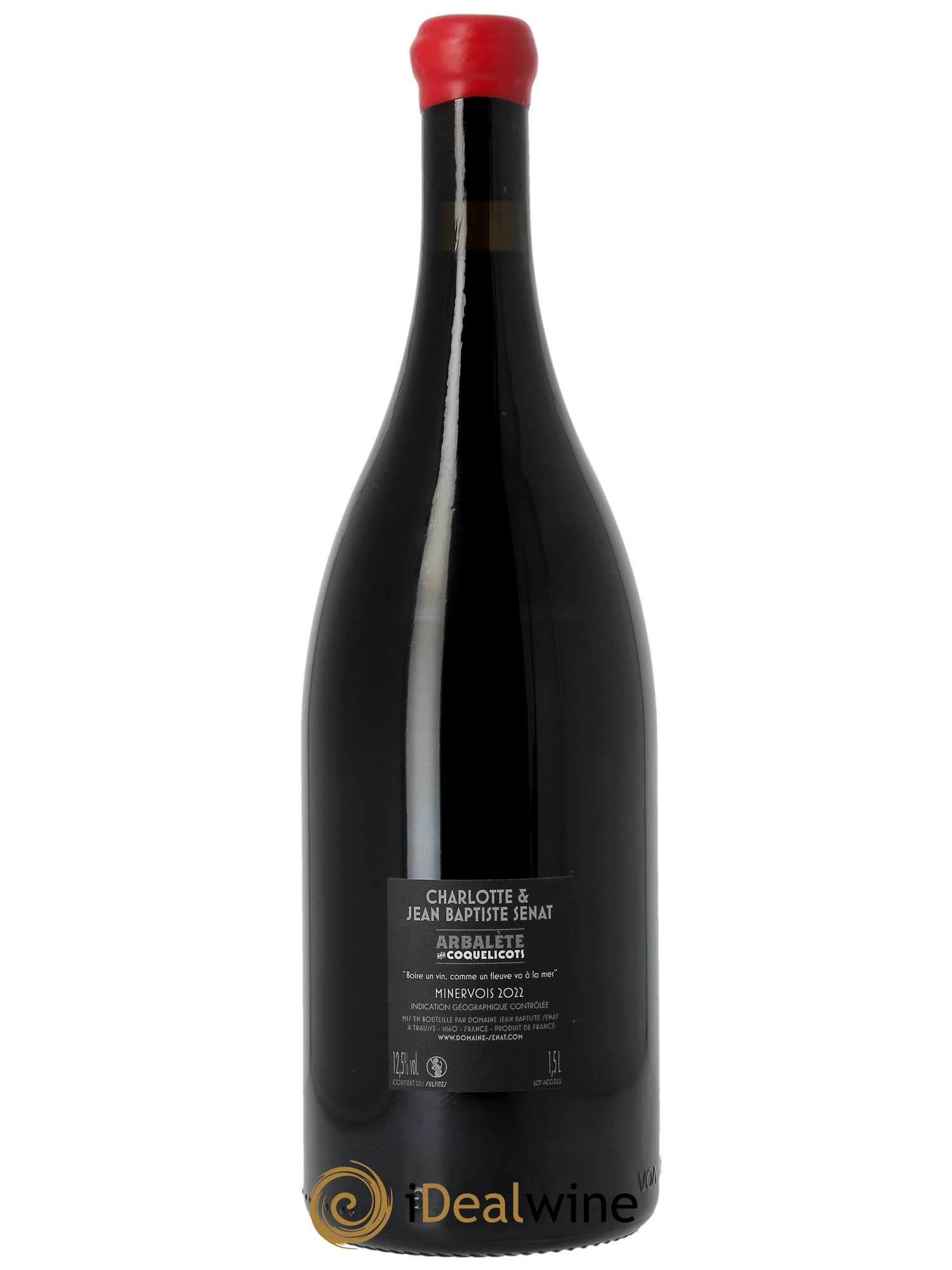 Minervois Arbalète et Coquelicots Jean-Baptiste Sénat 2022 - Lot de 1 magnum - 1
