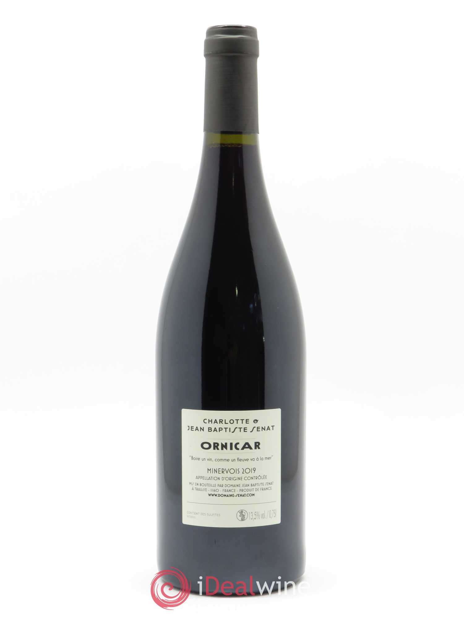 Minervois Ornicar Jean-Baptiste Sénat 2019 - Lot de 1 bouteille - 1