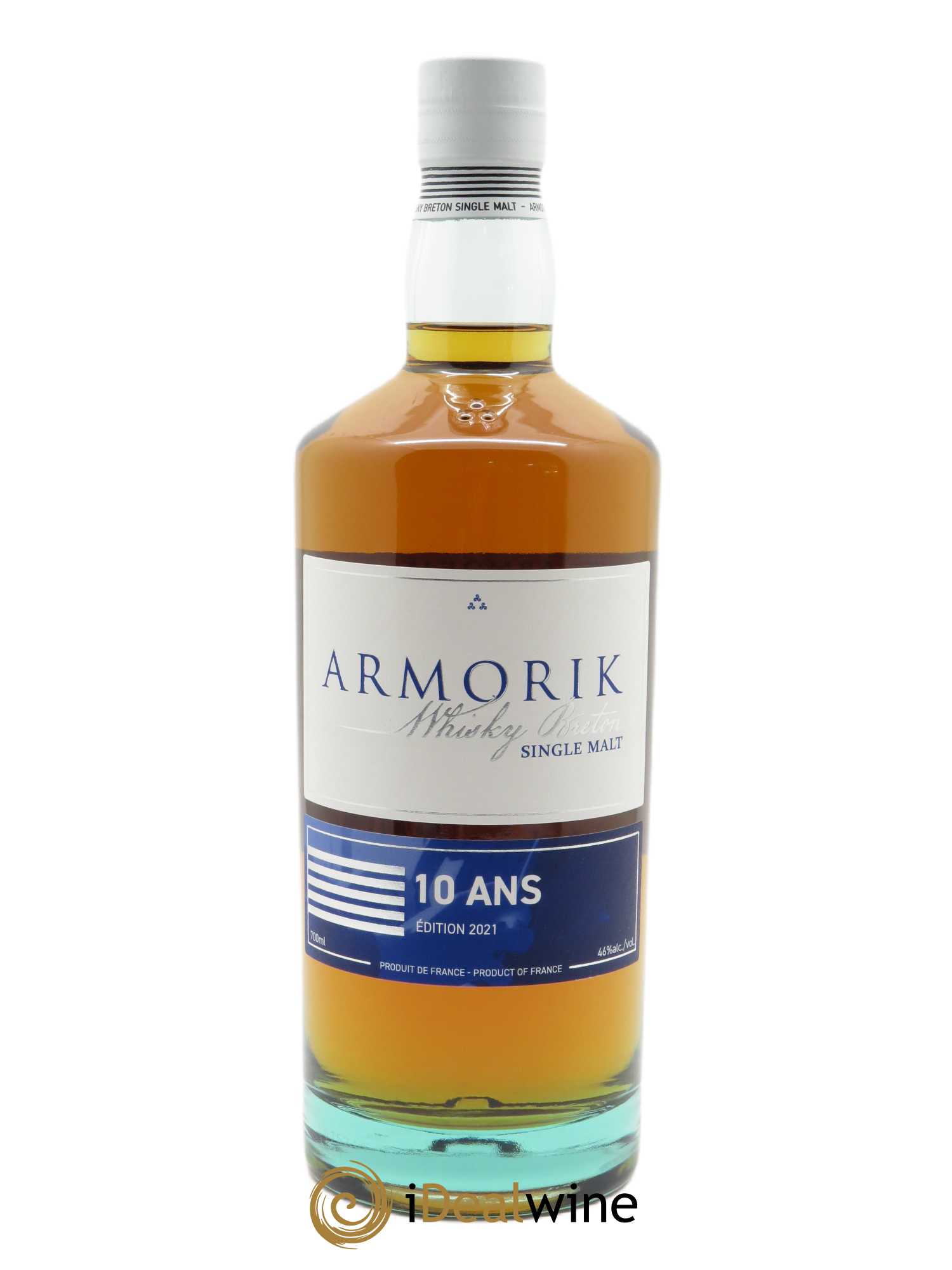 Whisky Armorik 10 ans Edition 2021 (70 cl) - Lot de 1 bouteille - 1