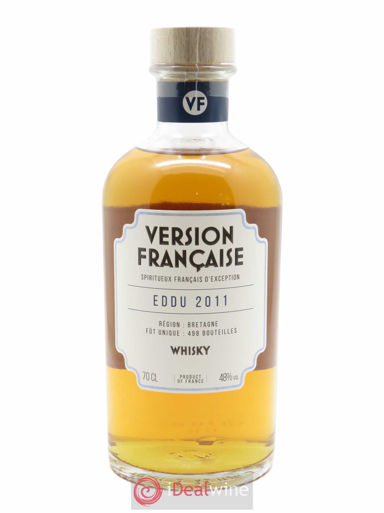 Whisky Eddu Version Française Single Malt  (70cl) 2011 - Lot de 1 bouteille - 1