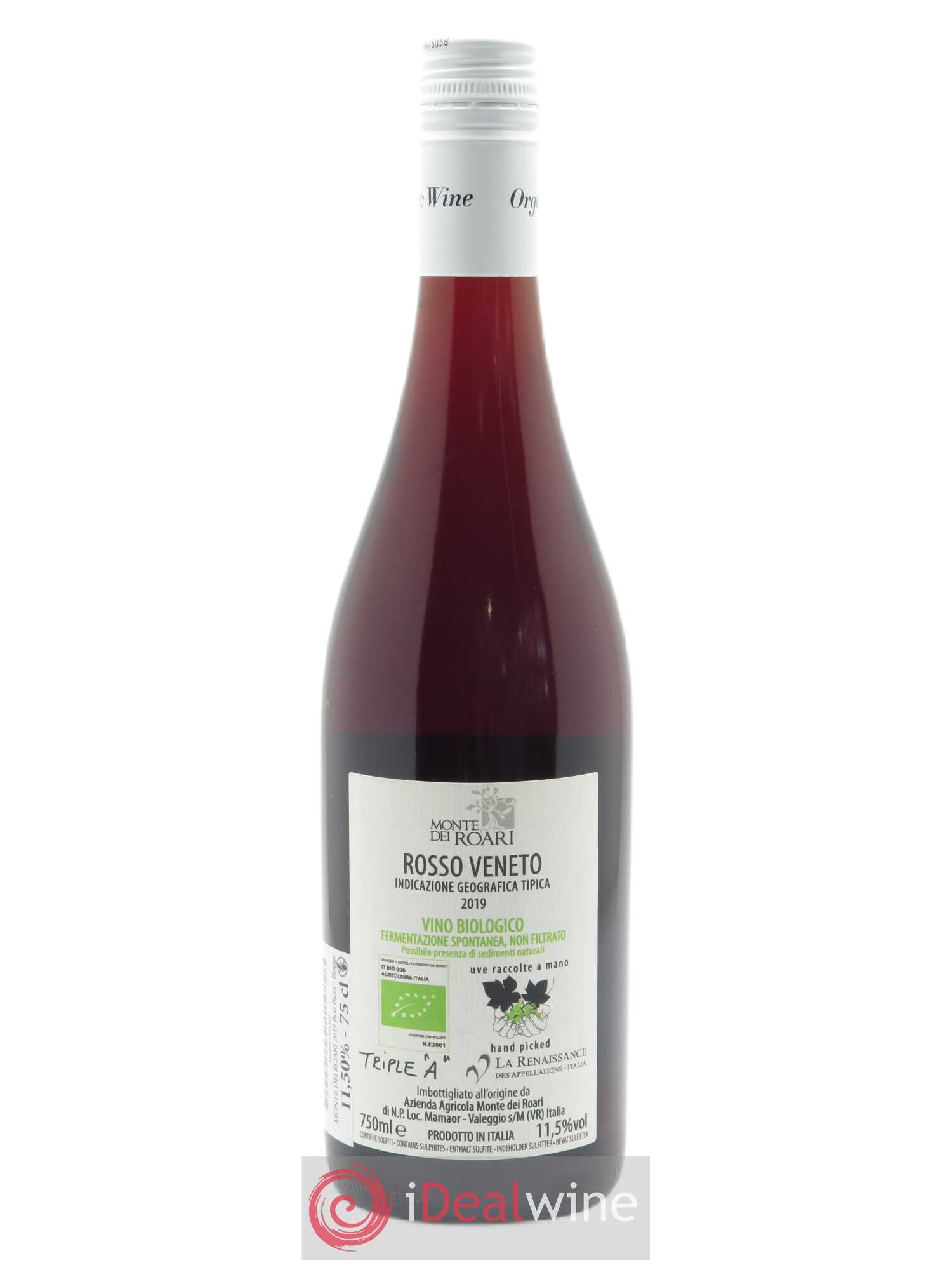 Rosso Veneto IGT Bon Bicer Monte dei Roari 2019 - Lot of 1 bottle - 1