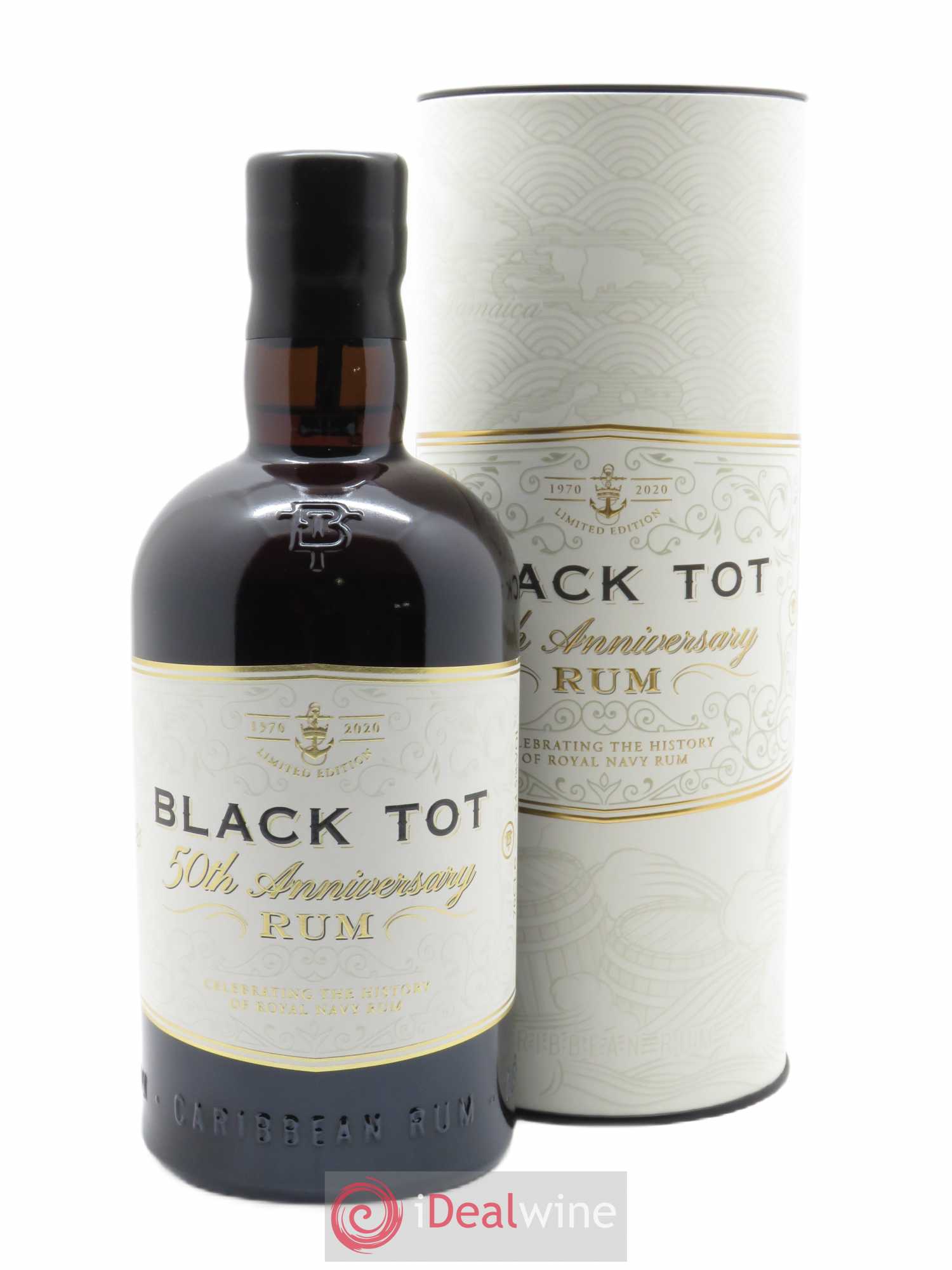 Rhum Black tot 50th Annivrsary (70cl) - Lot de 1 bouteille - 0