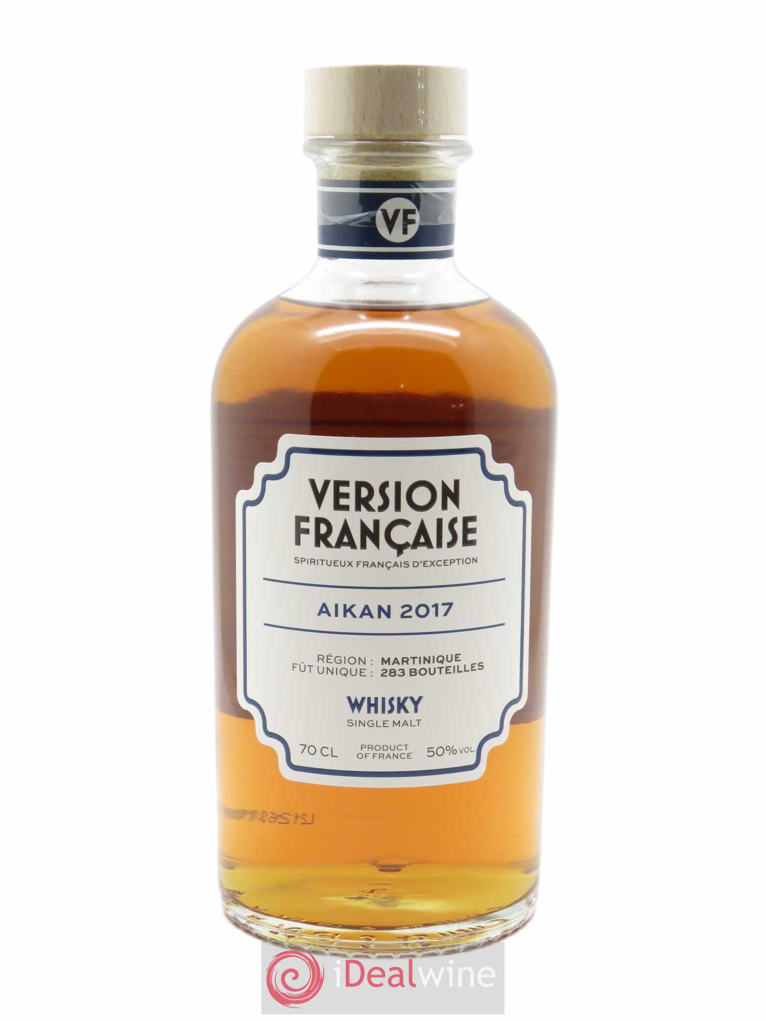 Whisky Version Française Aikan (70cl) 2017 - Lot de 1 bouteille - 1