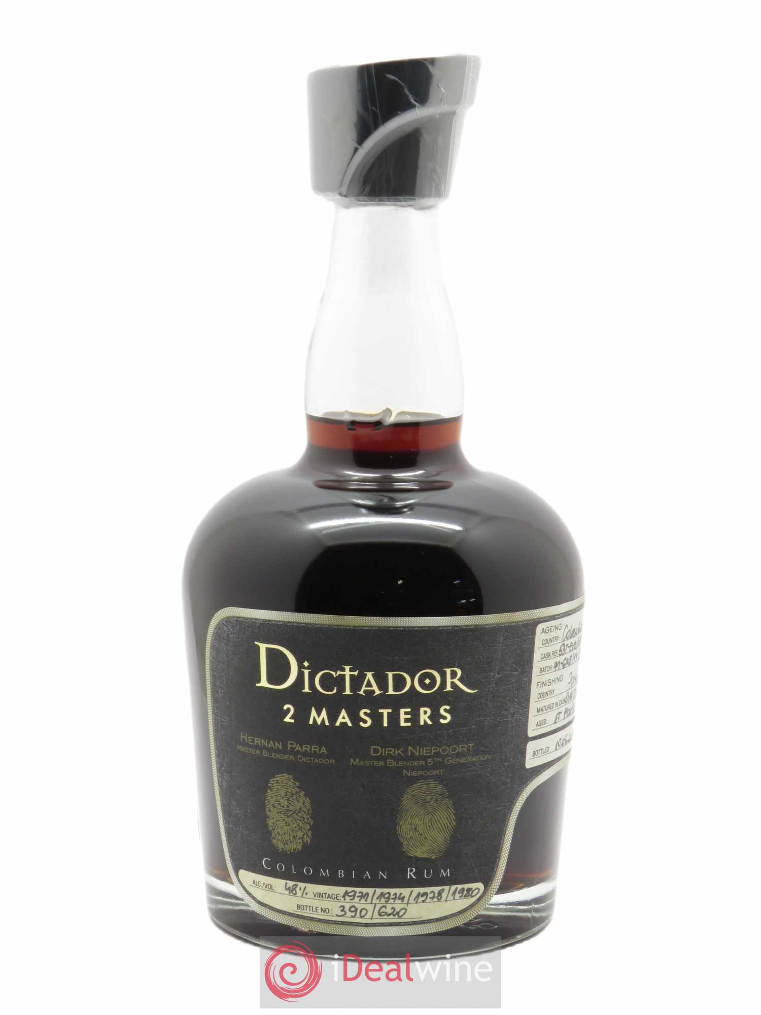 Rhum Dictador 2 Masters Nierpoort (70cl) - Posten von 1 Flasche - 1