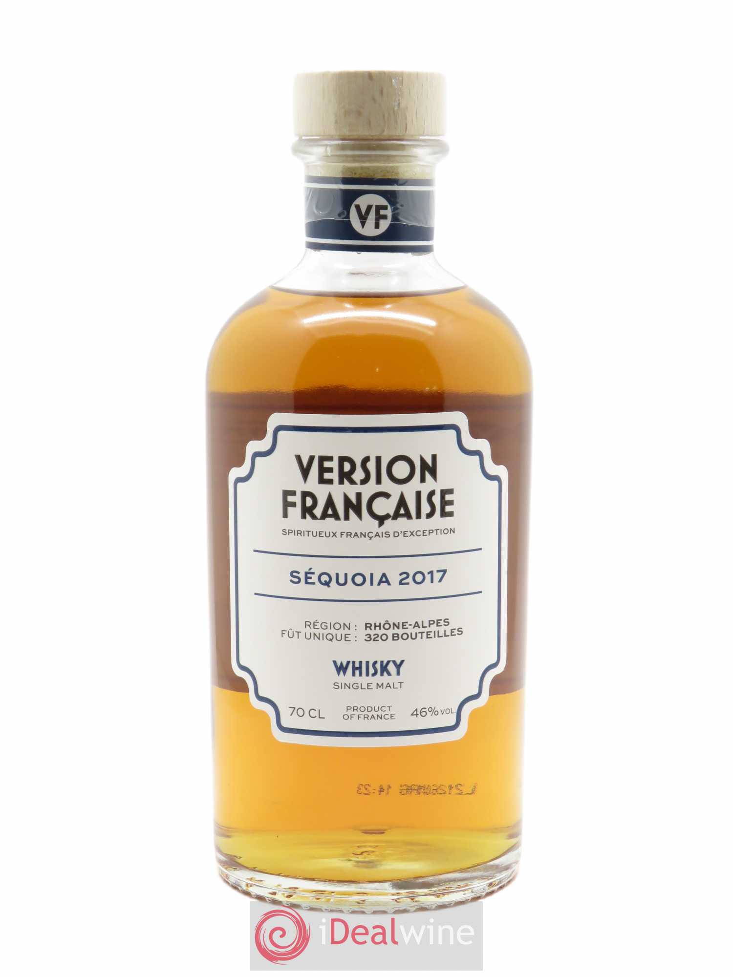 Whisky Version Française Sequoia (70cl) 2017 - Lot de 1 bouteille - 1