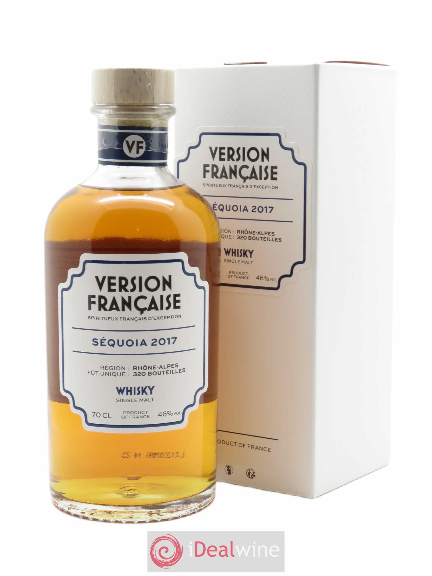Whisky Version Française Sequoia (70cl) 2017 - Lot de 1 bouteille - 0