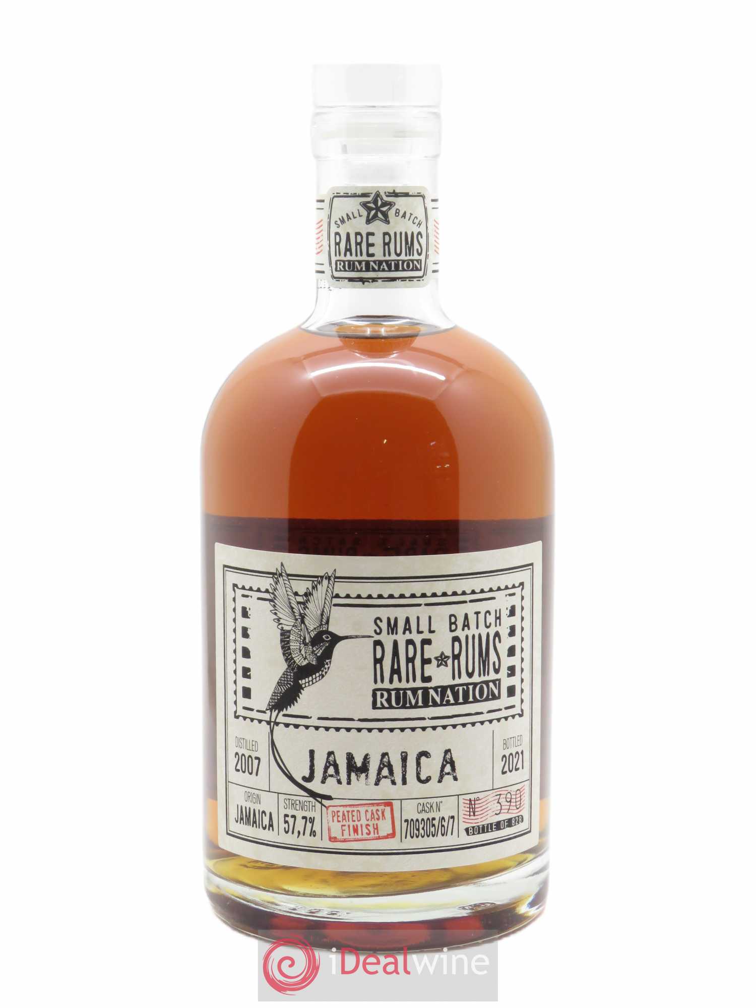 Rhum Nation Peated Cask Finish (70cl) 2007 - Posten von 1 Flasche - 1