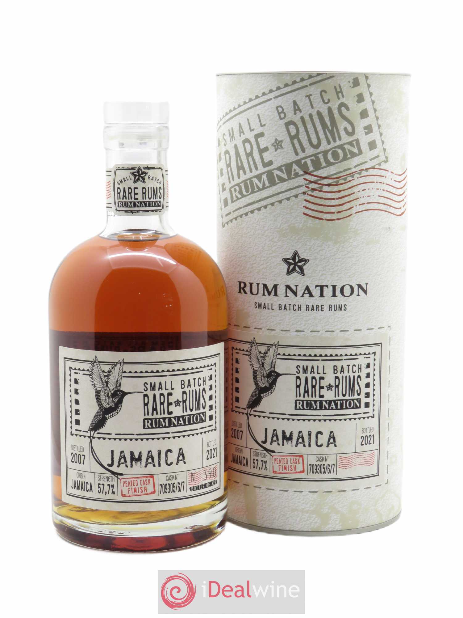 Rhum Nation Peated Cask Finish (70cl) 2007 - Posten von 1 Flasche - 0