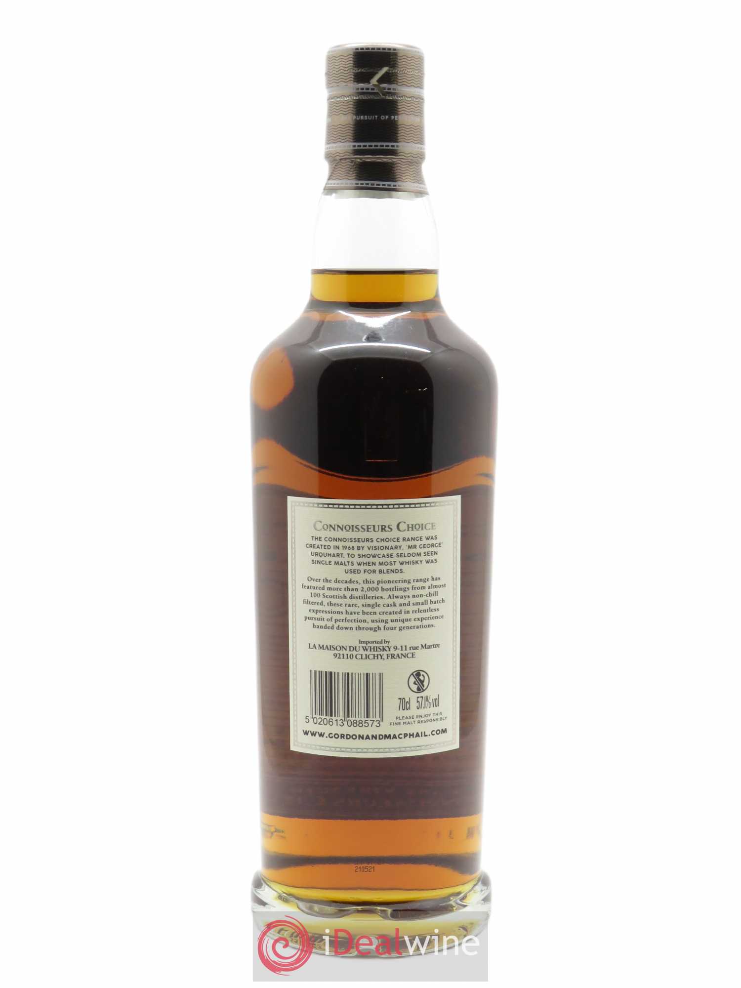 Whisky Ardmore 21 ans Gordon & Macphail  (70cl) 2000 - Lot de 1 bouteille - 2