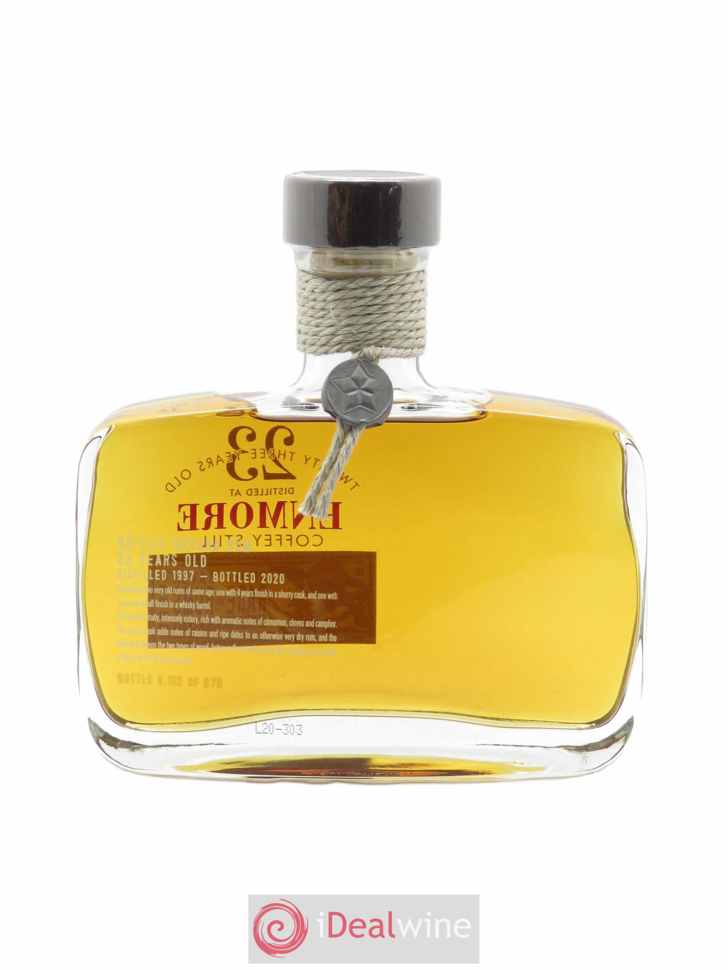 Rhum Rum Nation  23 ans Enmore  (70cl) 1997 - Posten von 1 Flasche - 2