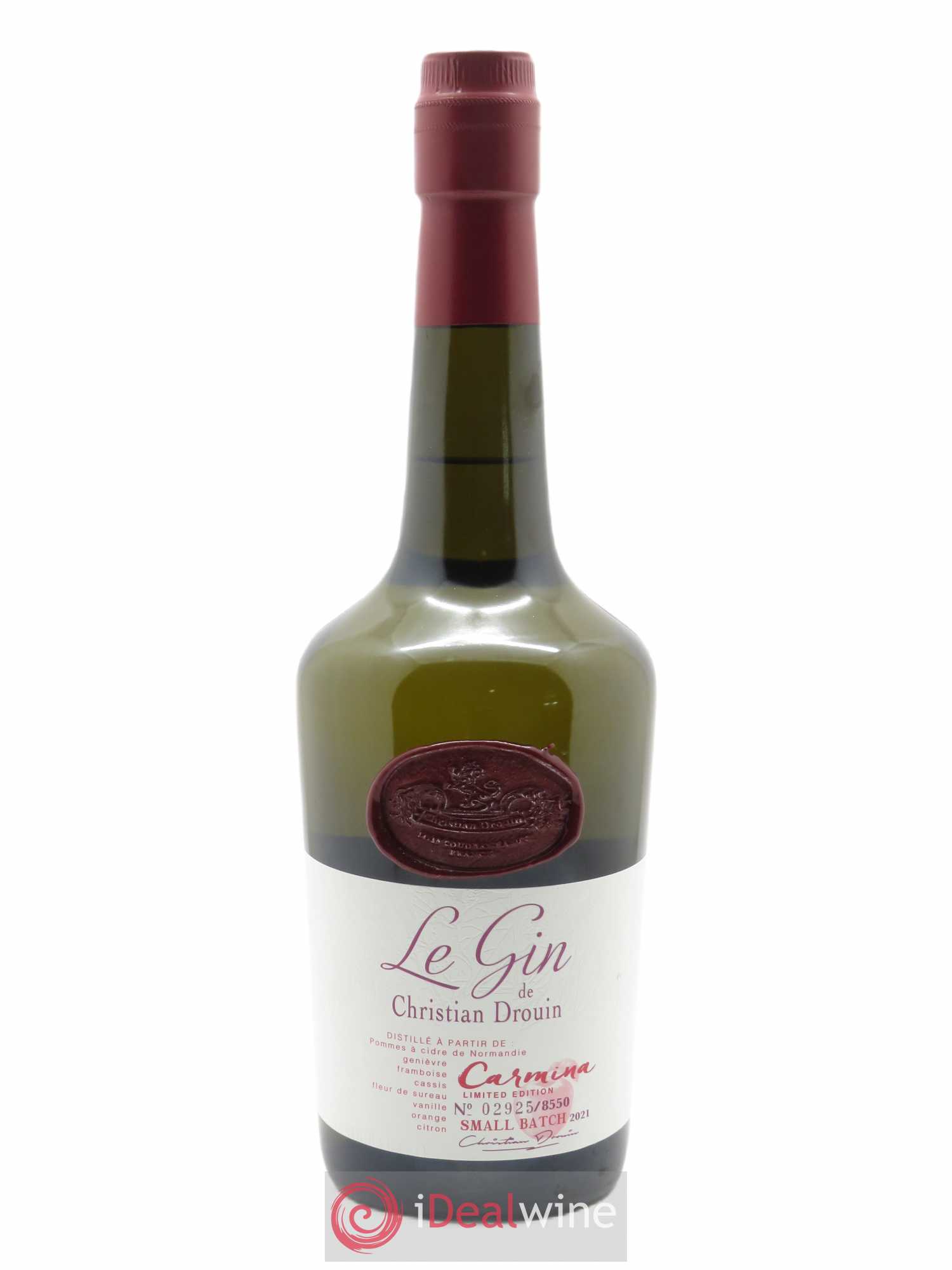 Gin La Carmina Christian Drouin (70cl) - Lot de 1 bouteille - 0